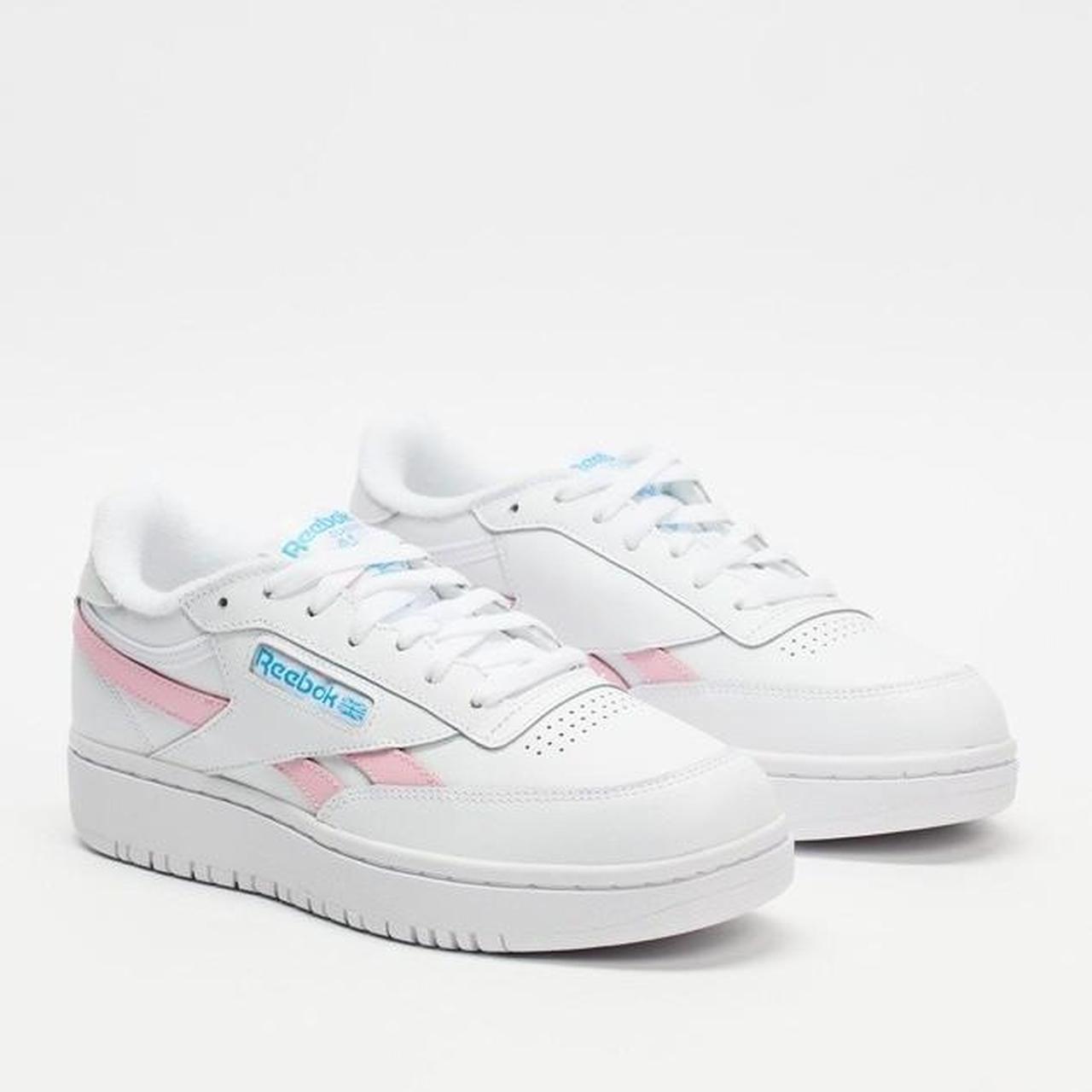 Reebok Club C Double Revenge Pink & Blue Shoes