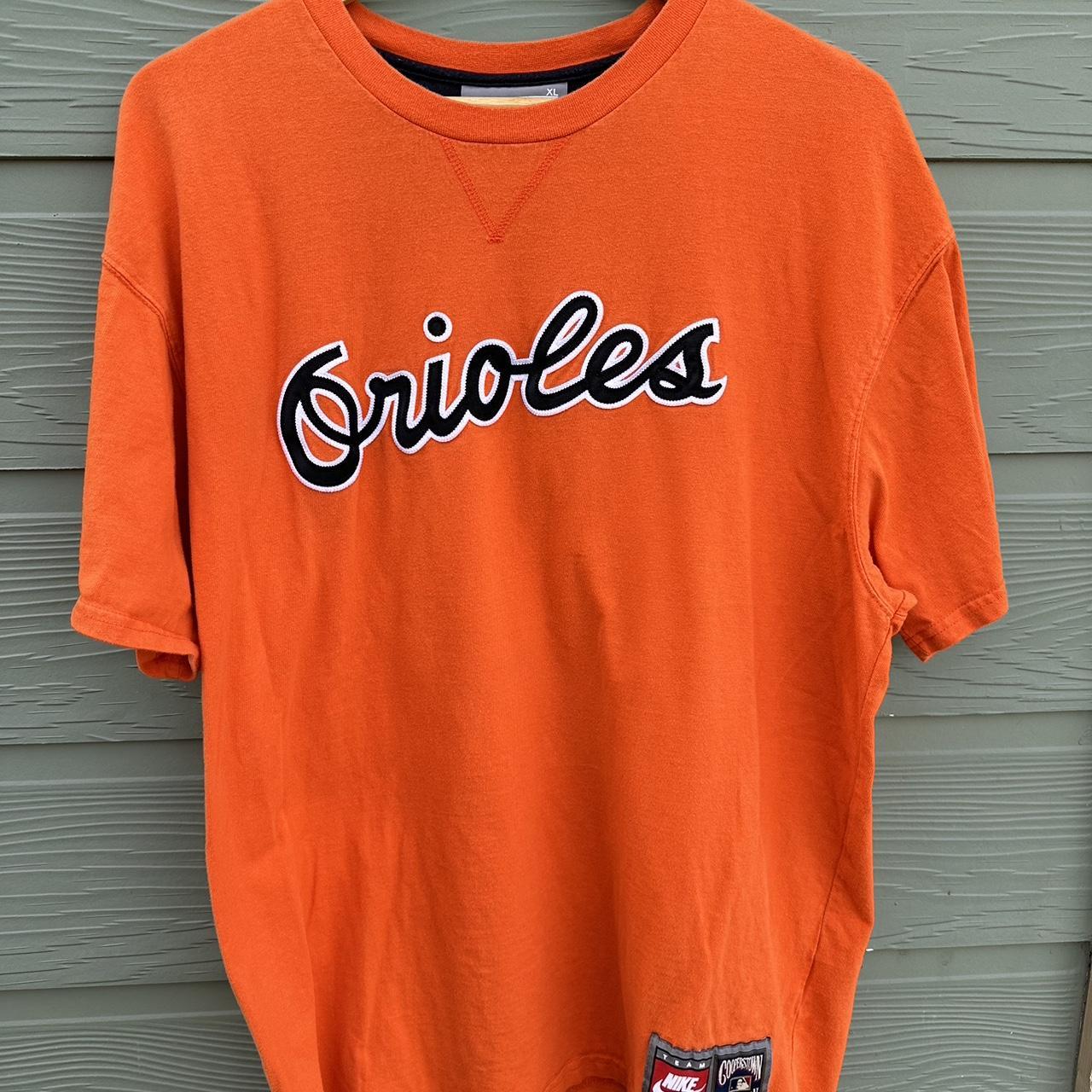 2000s Nike Baltimore orioles t shirt Flaws will... - Depop