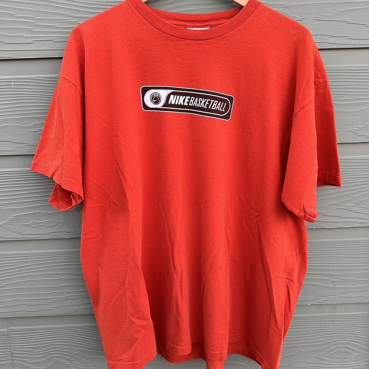 Vintage 90s Nike basketball t shirt Flaws will be... Depop