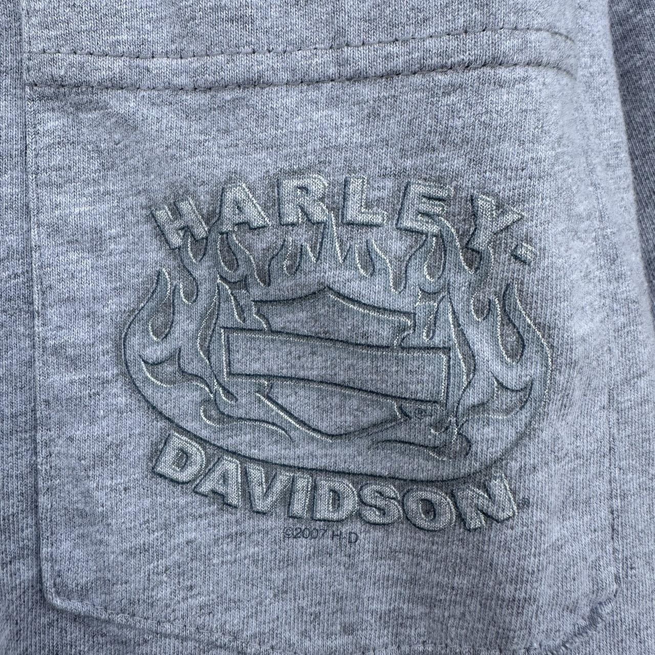 Harley Davidson Men's Grey T-shirt (2)