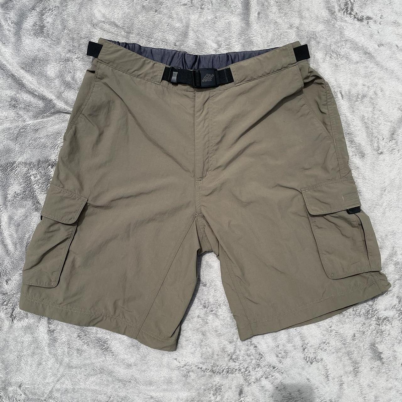 Eastern Mountain Sports Men's Khaki and Tan Trousers | Depop