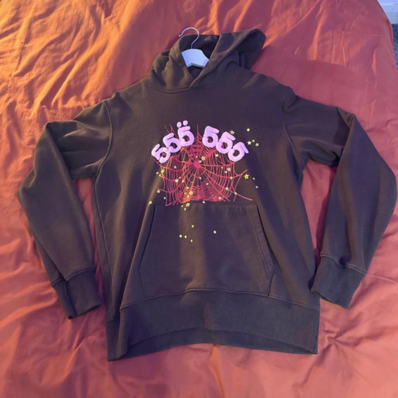 Spider worldwide 555 hoodie brown/ pink /red buy