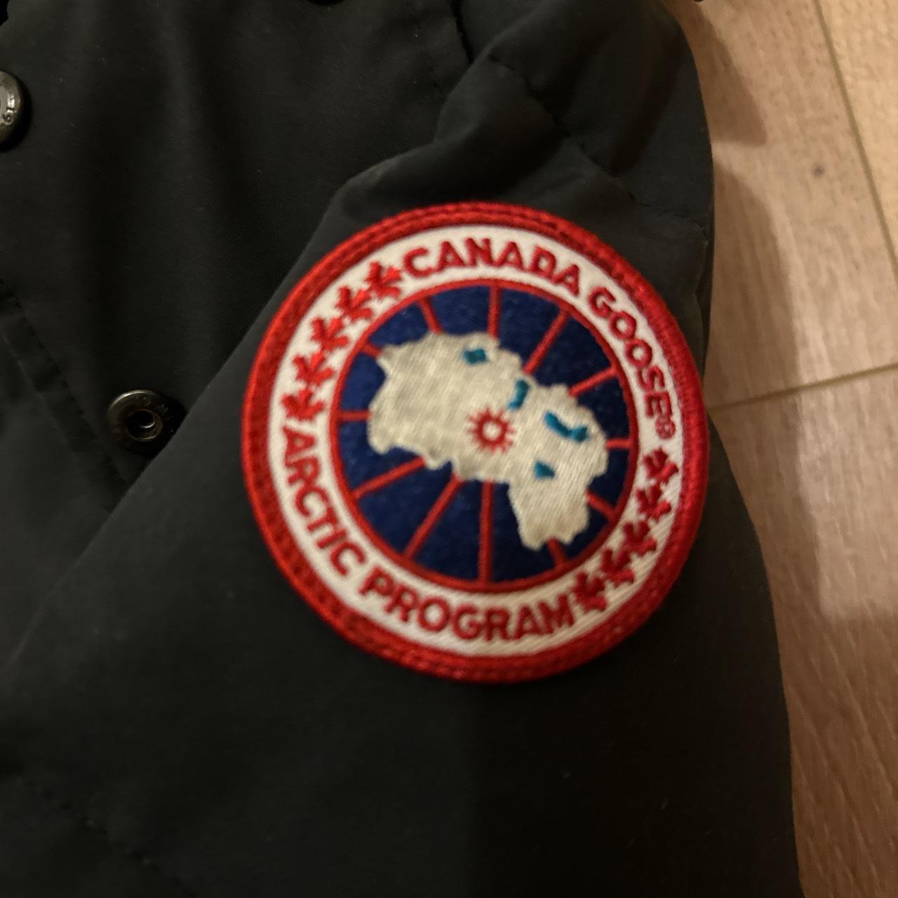 Canada Goose Men’s Wyndham Down Jacket in Navy blue... - Depop