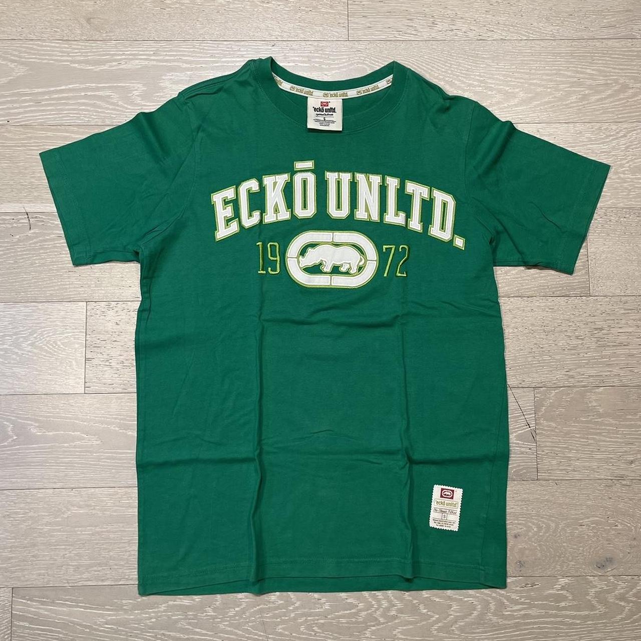 暇人（エコナントフ@ekonantf） Early 2000s grunge Ecko Unltd embroidered graphic | Depop