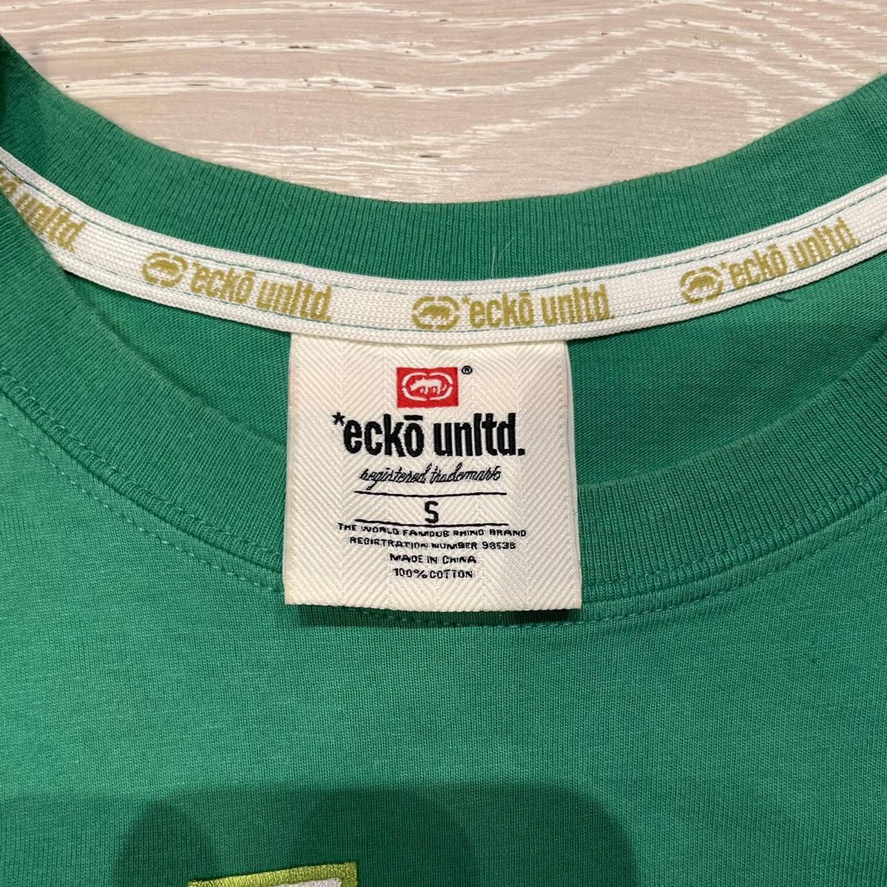 暇人（エコナントフ@ekonantf） Early 2000s grunge Ecko Unltd embroidered graphic | Depop