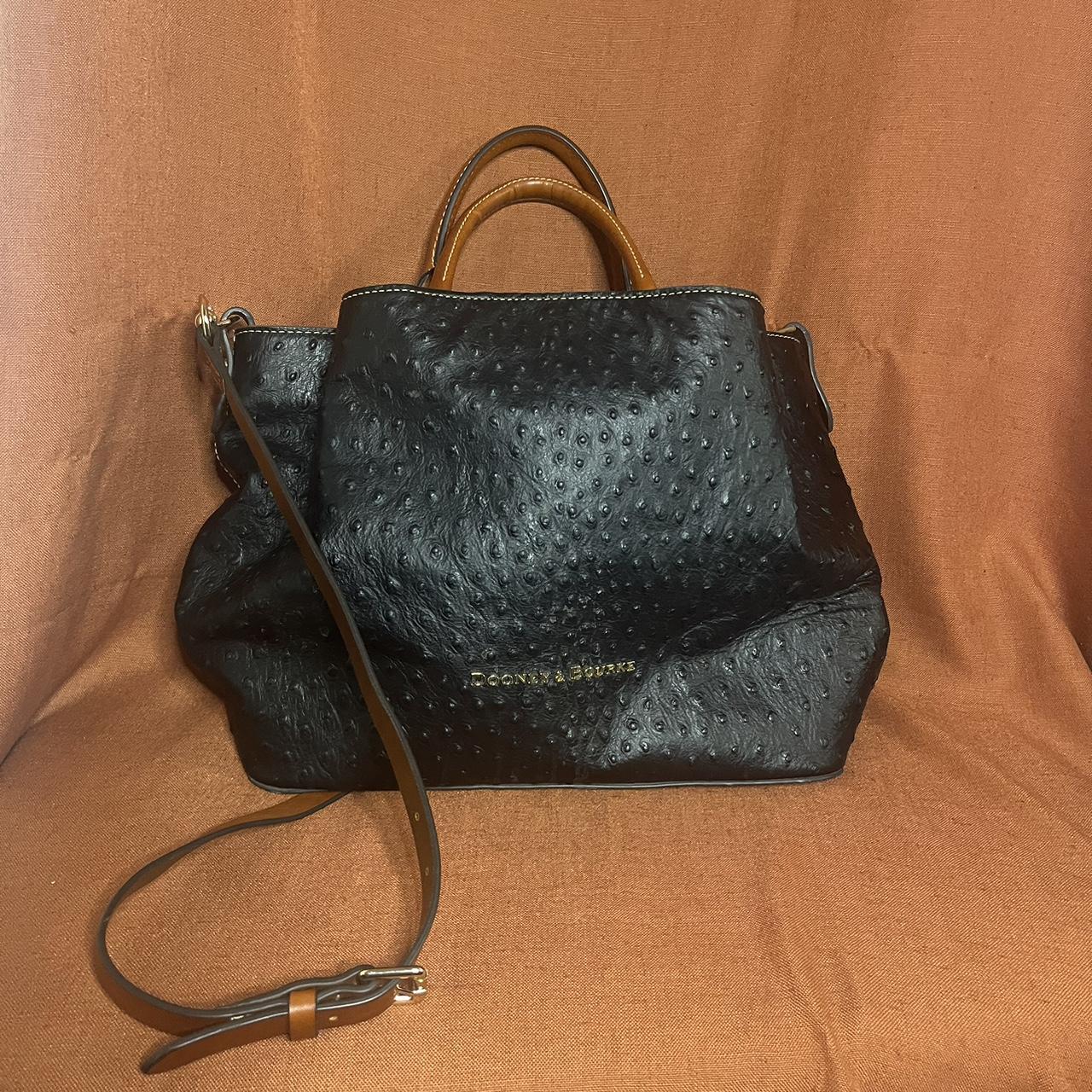 Dooney and bourke ostrich large online barlow