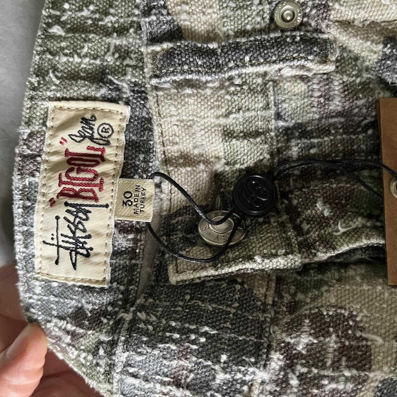 パンツ STUSSY BIG OL JEAN CAMO CANVAS 28 stussy BIG OL JEAN CAMO カモ デニム 迷彩 30