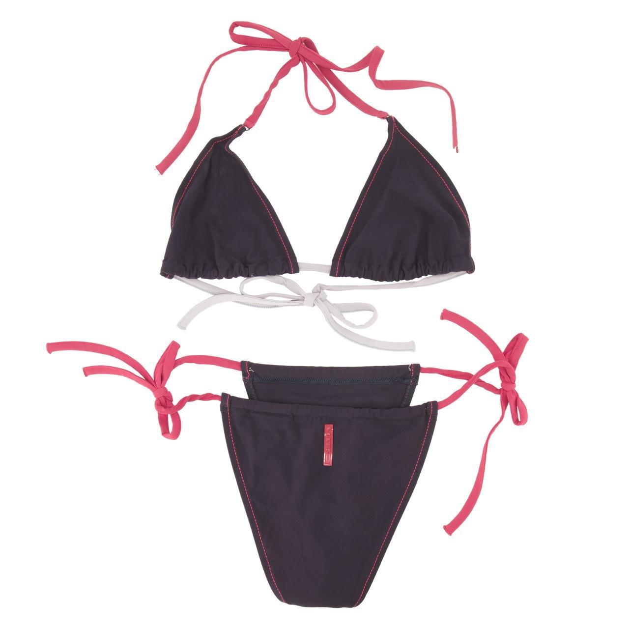 PRADA Linea Rossa Sport Bikini. Featuring triangle | Depop