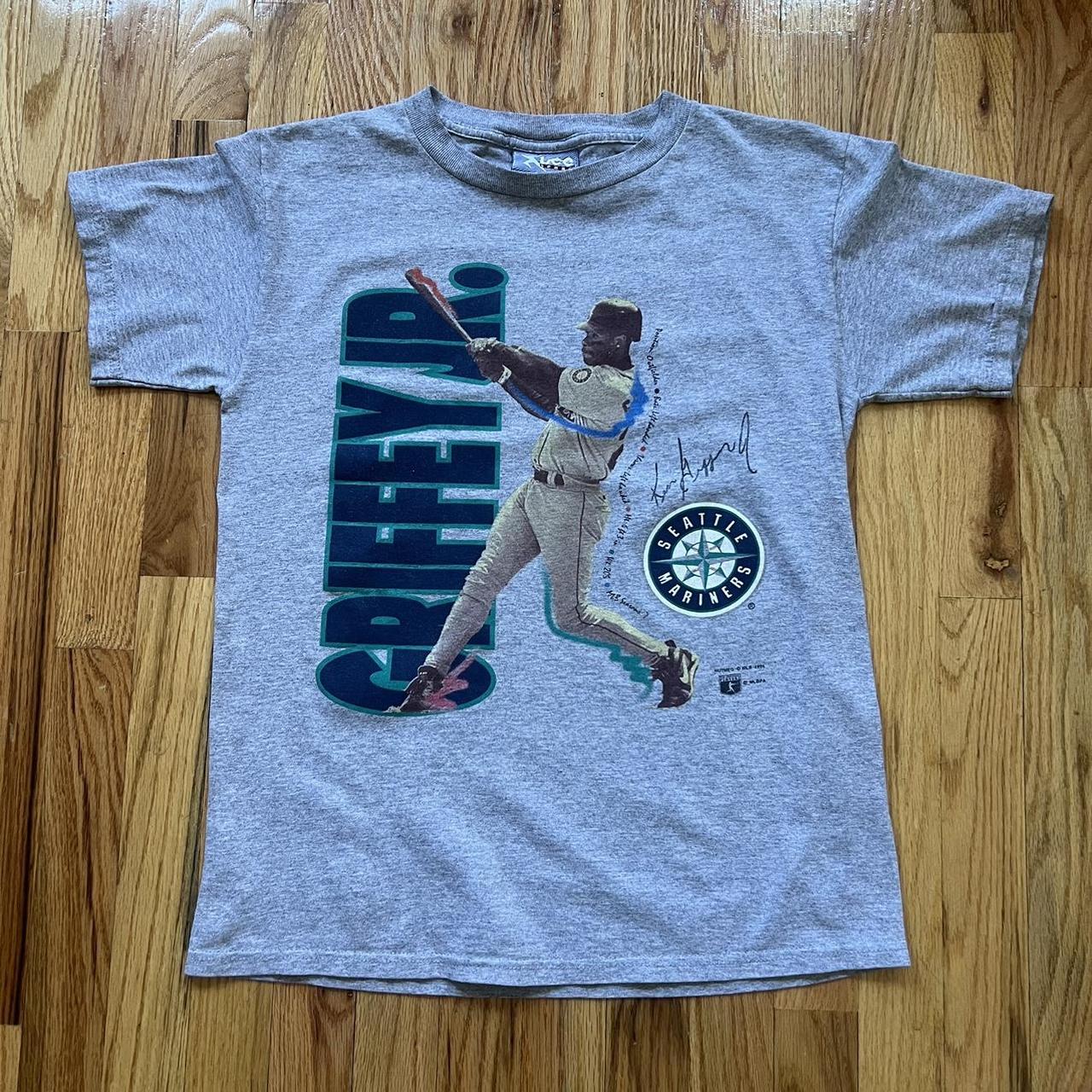 1997 Ken Griffey Jr. Mariners Baseball Jersey Made - Depop