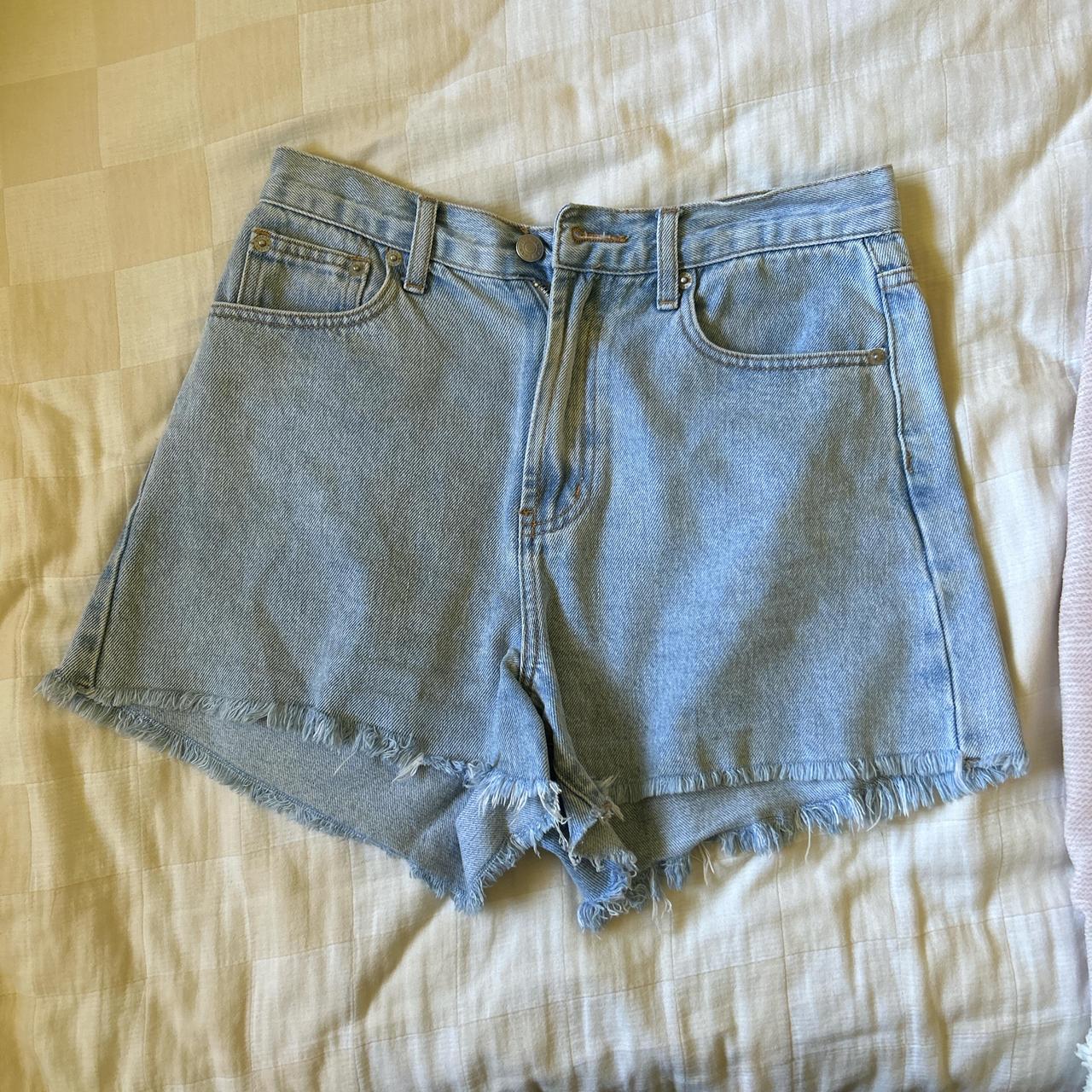 Ghanda Denim Shorts Preloved Size Depop