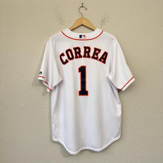 Men Astros Correa Short Sleeve Crew Neck T Shirt - Depop