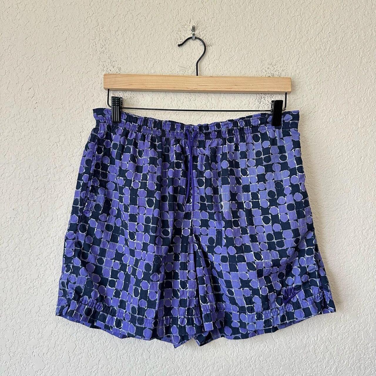 nike women's gingham shorts