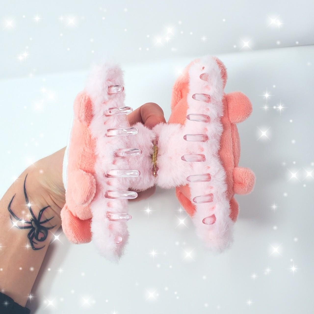 my melody hair claw clip!!!! super fluffy and... Depop