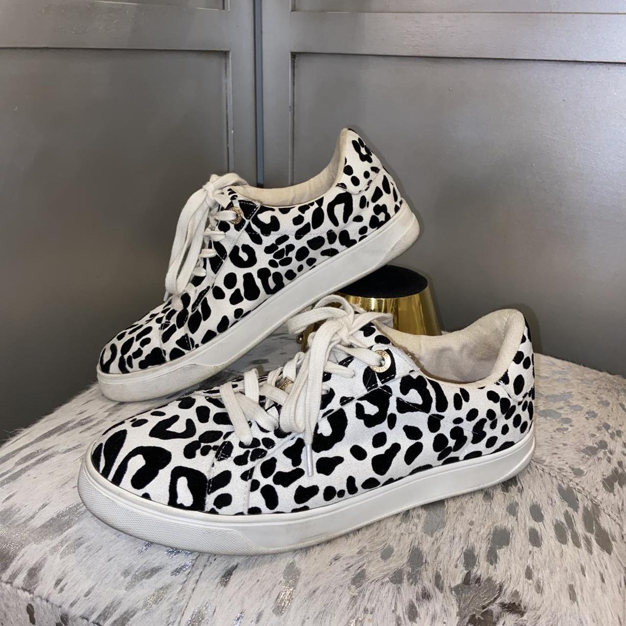 Topshop on sale leopard trainers