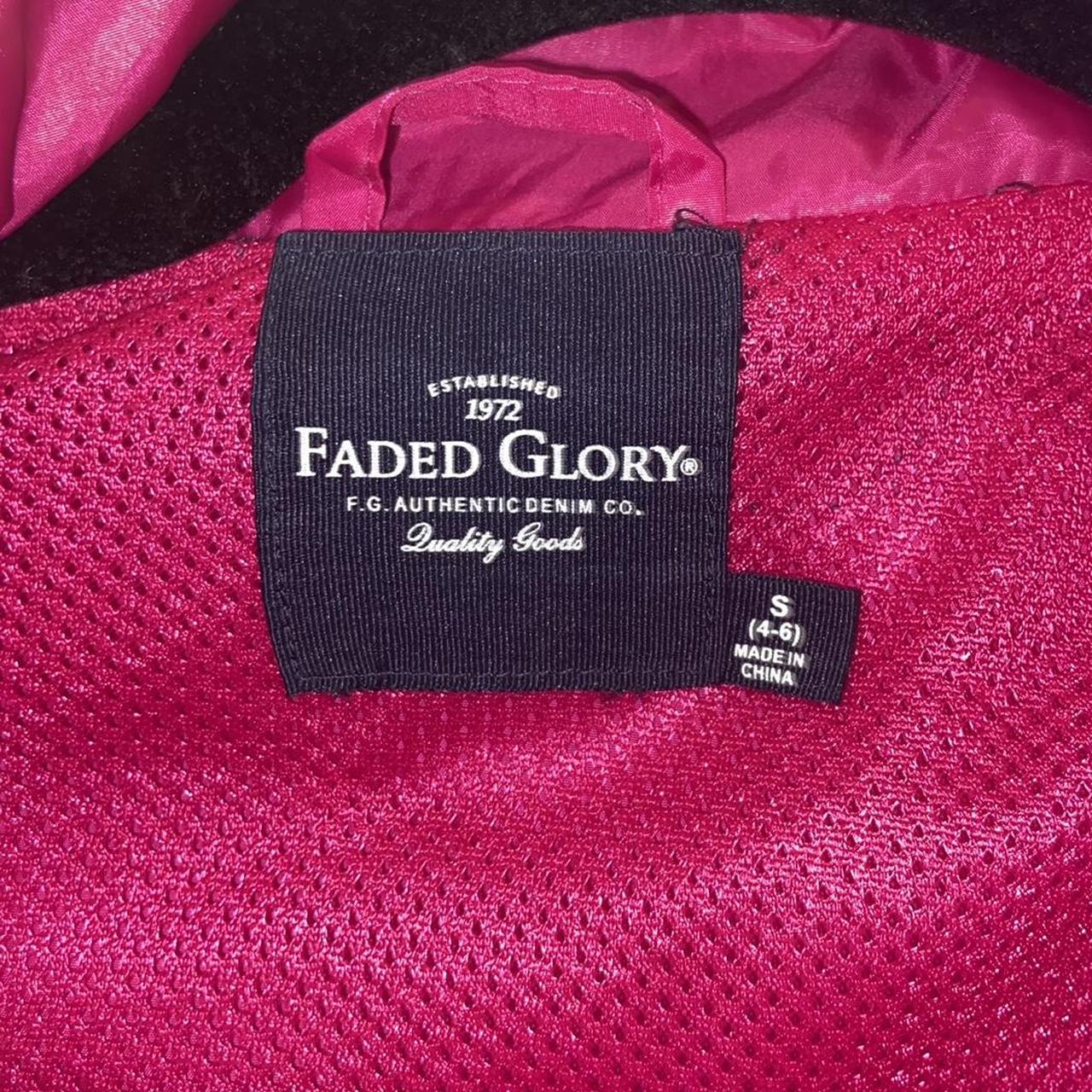 Faded Glory Women S Pink Jacket Depop