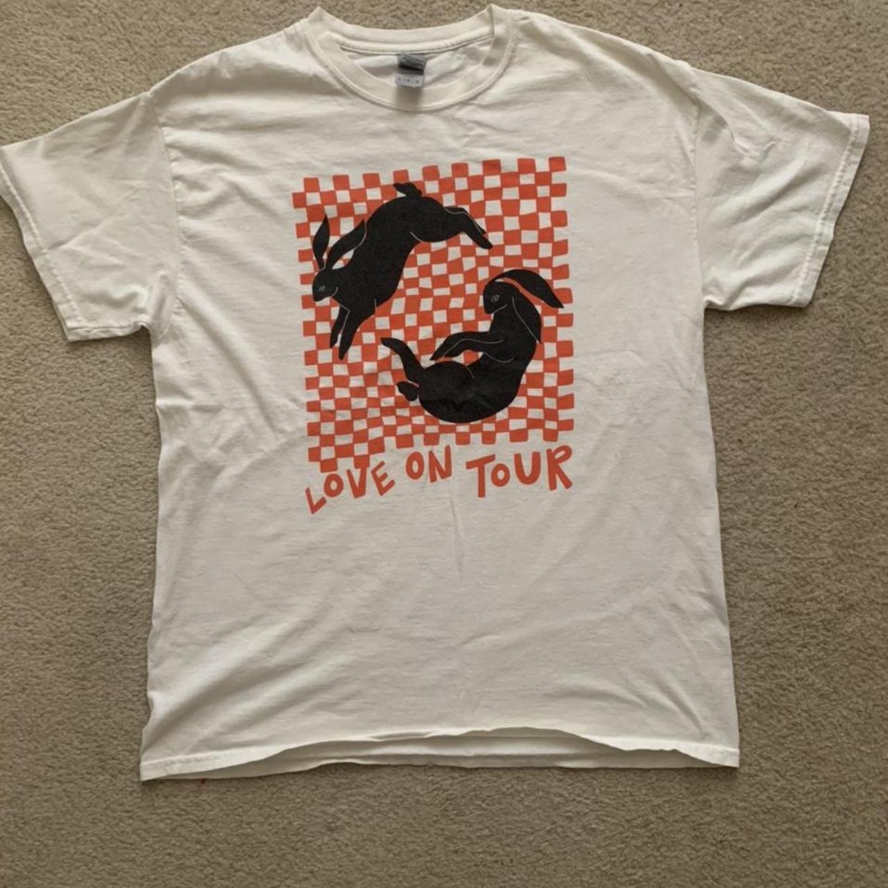 Harry Styles Rush Tour T Shirt Love On Tour Harry Styles Orange