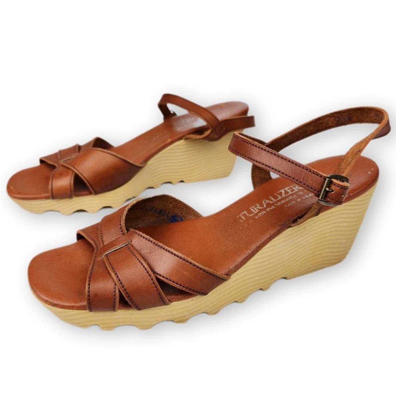Naturalizer Women's Sandals Brown/Tan US – Awesome 70s