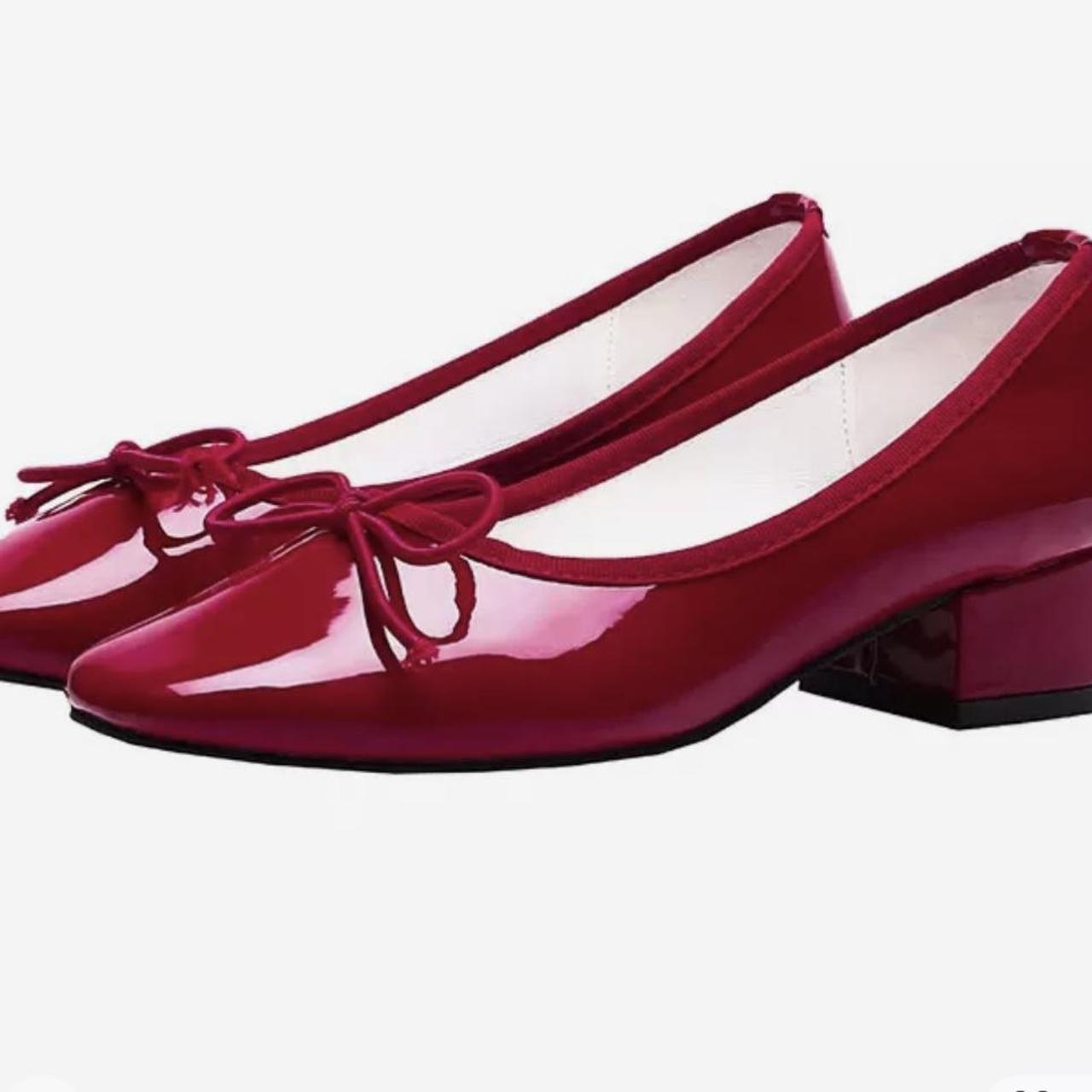 Women's Red Balletshoes Depop
