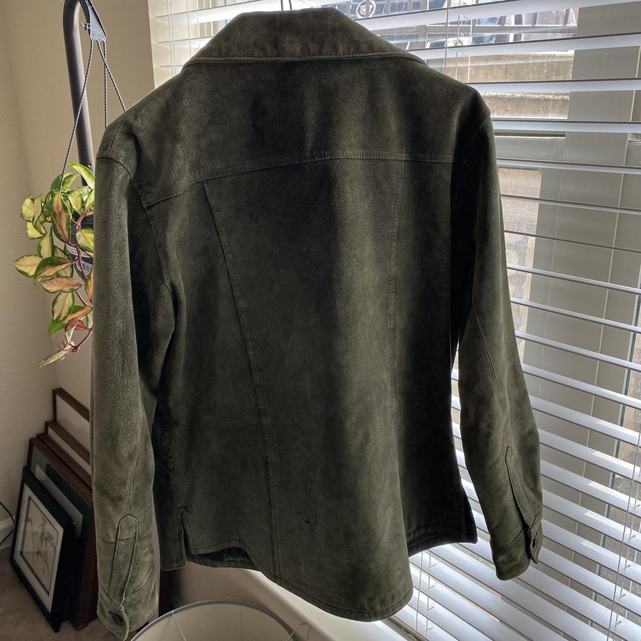 Olive Women's Khaki Jacket | Depop