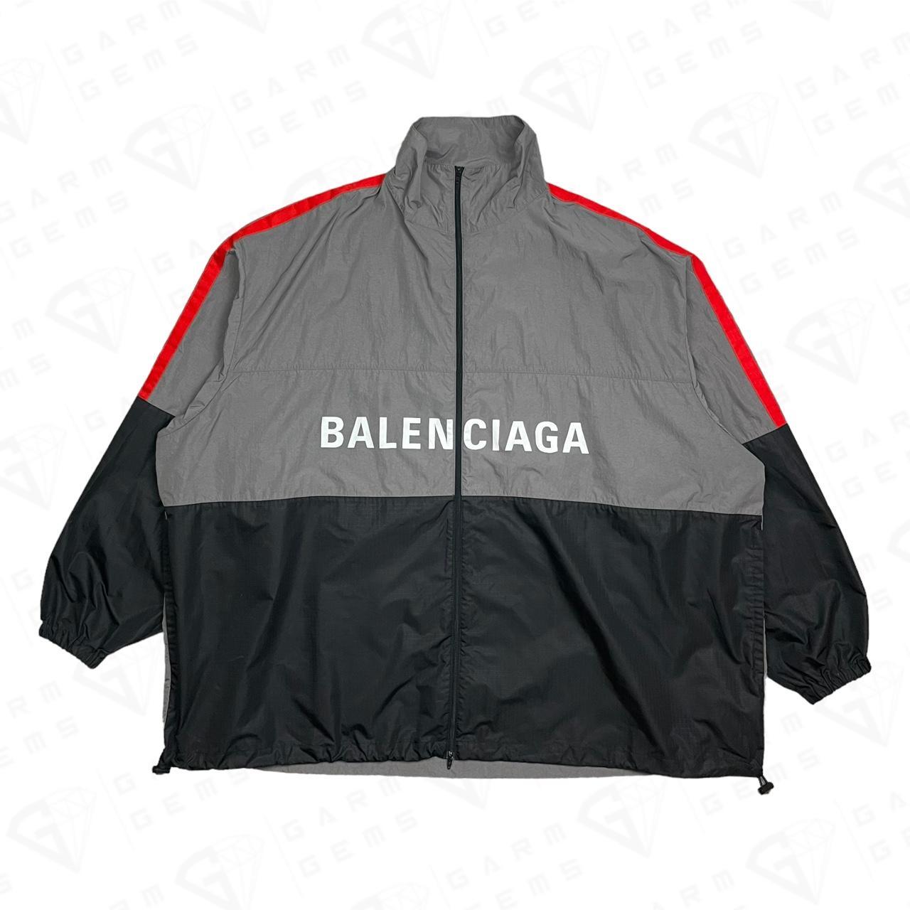 Balenciaga sale red windbreaker