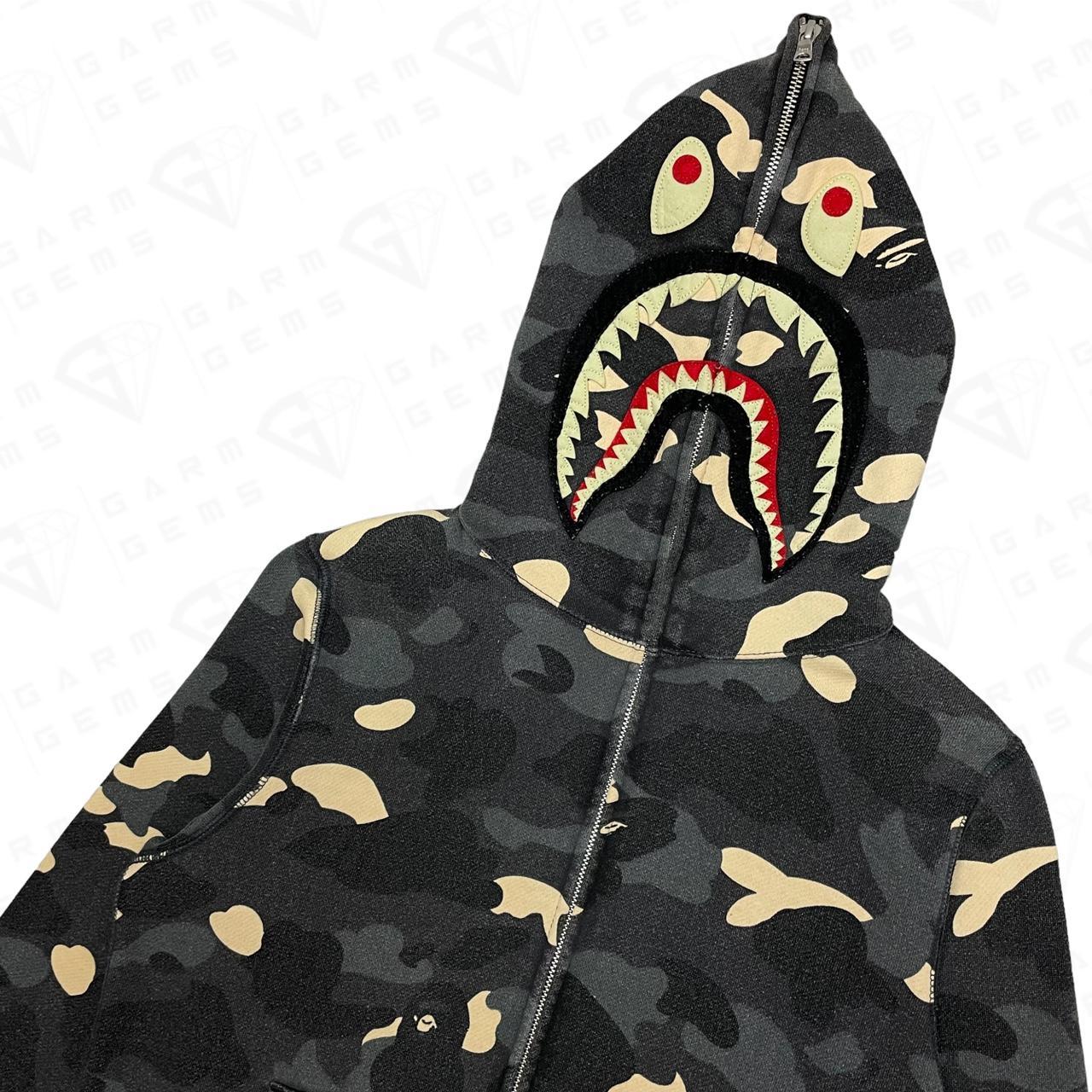 Bape shark hoodie ár hotsell