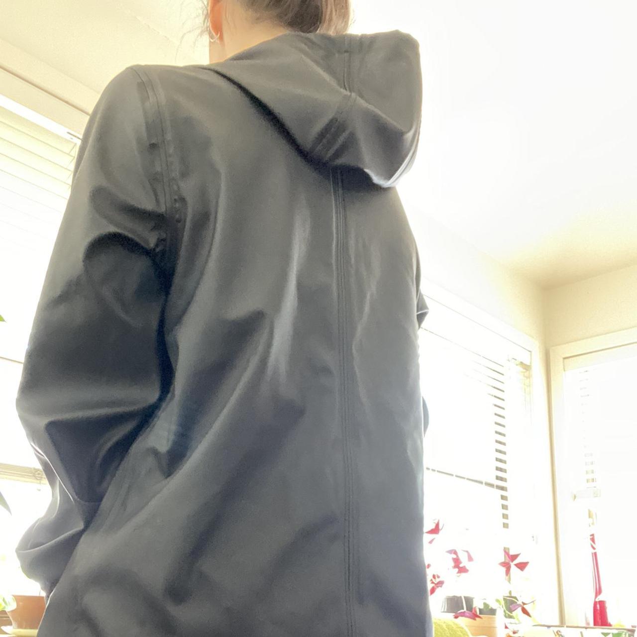 Cute black rain jacket from Big W. Size 10 but... Depop