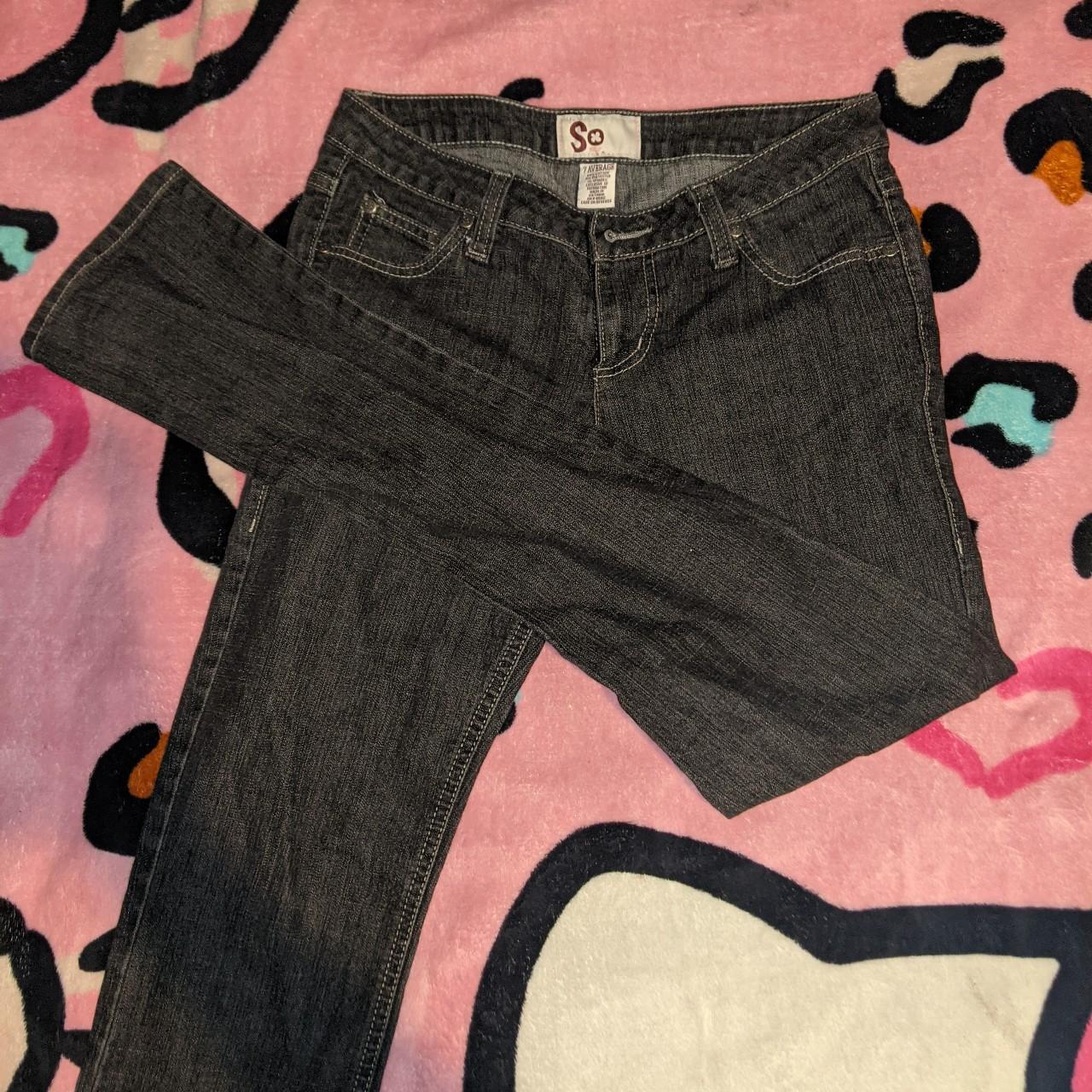 SO Dark Grey Women's Pants . . . Thrifted these a... Depop