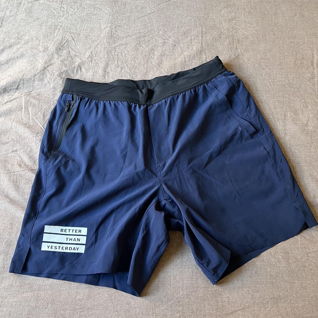 Ten Thousand apparel Interval shorts, navy blue with... - Depop