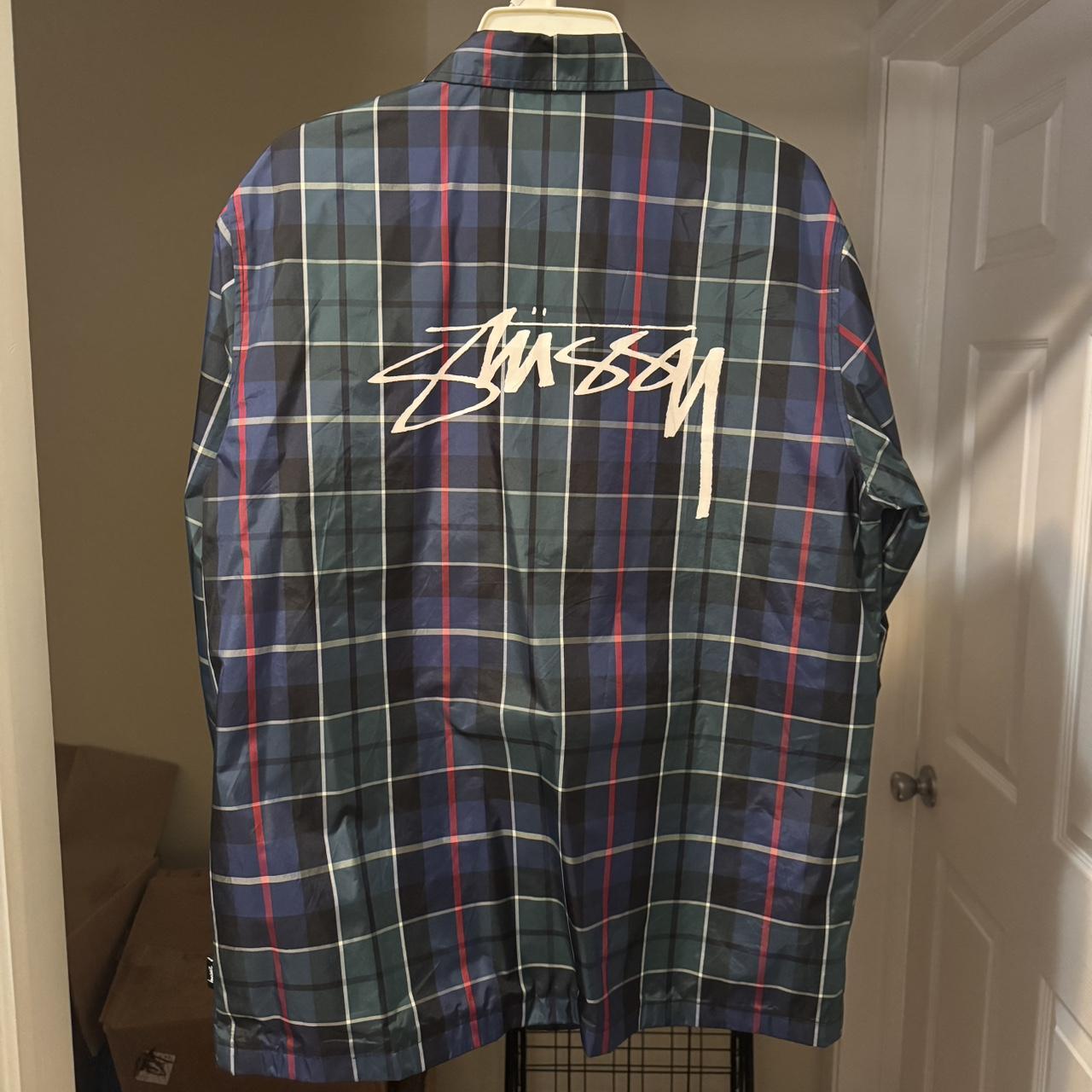 Old Stussy tartan jacket 194local