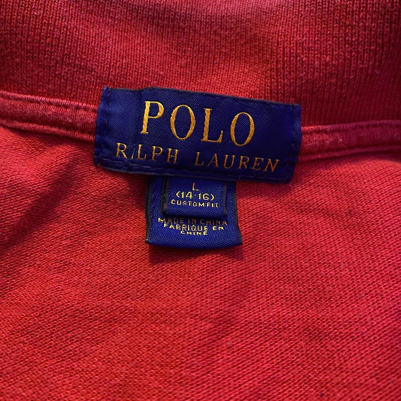 Polo Ralph Lauren Women's Red Polo-shirts | Depop