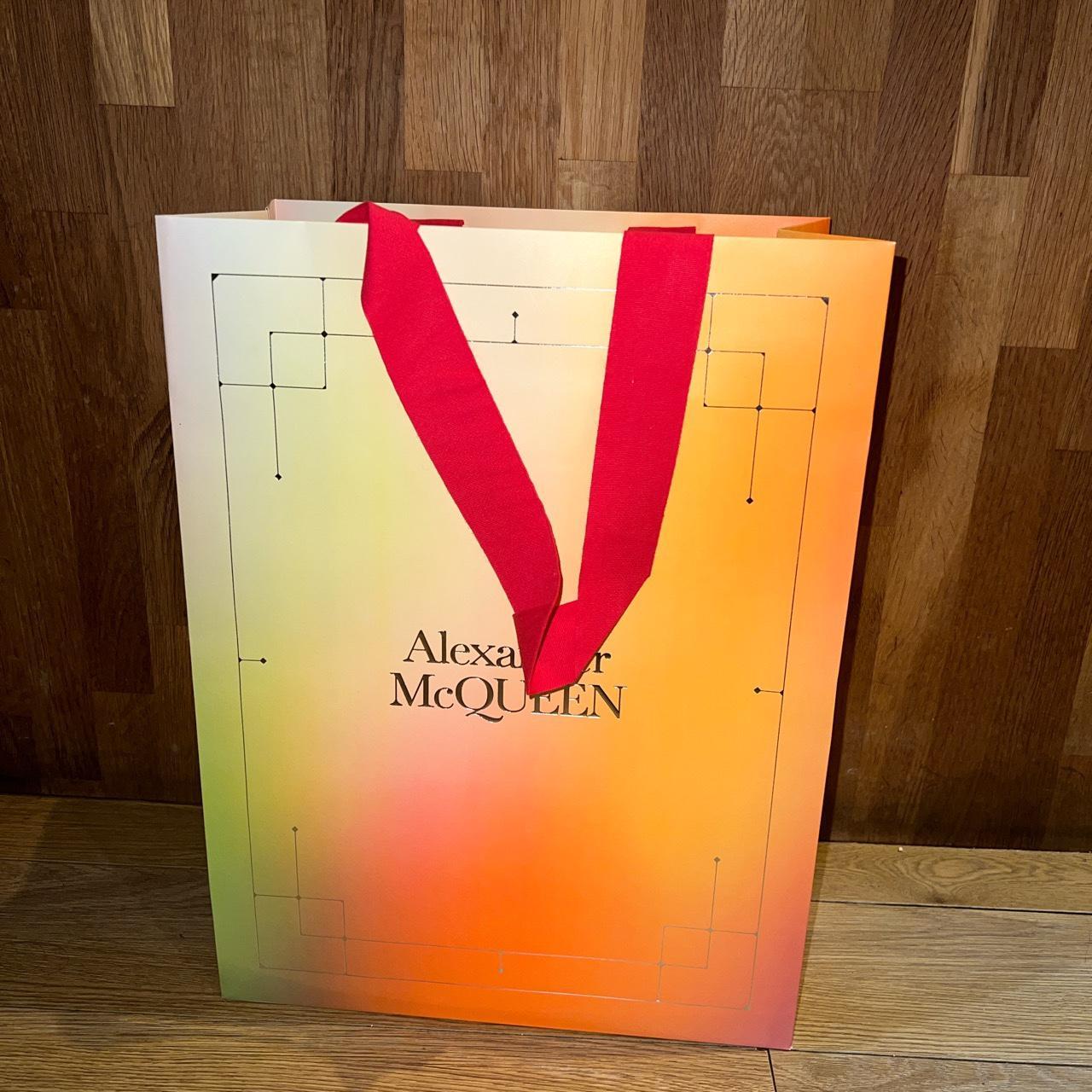 Alexander mcqueen paper bag sale