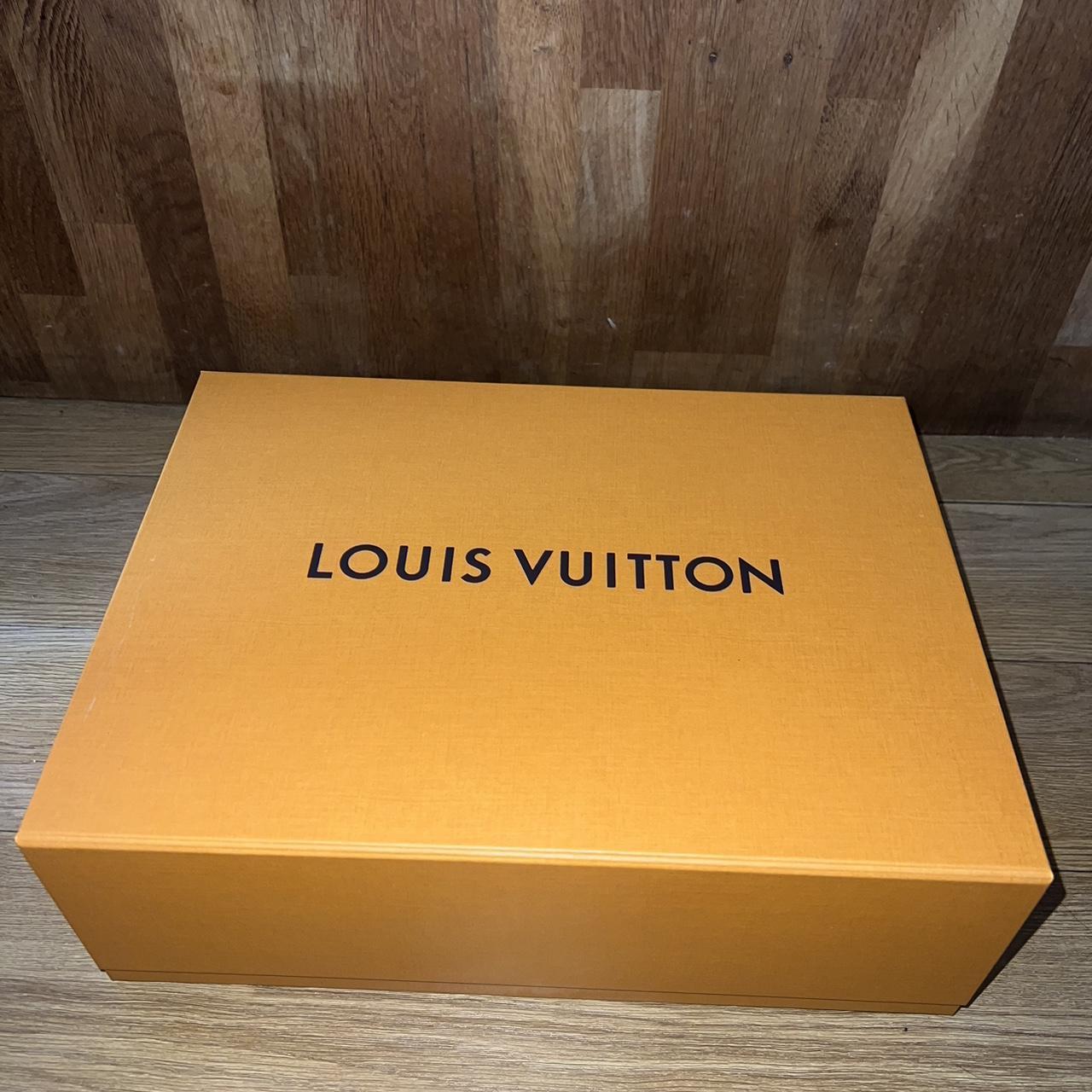 Medium Louis Vuitton shopping paper bag and matching... - Depop