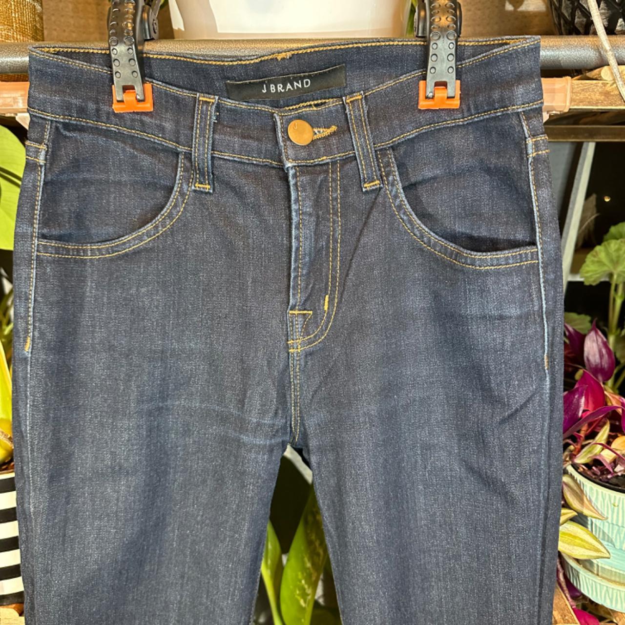 J Brand “Maria Starless” Dark Indigo skinny Depop