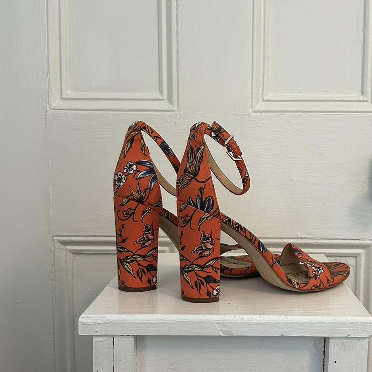 Sam edelman orange heels online