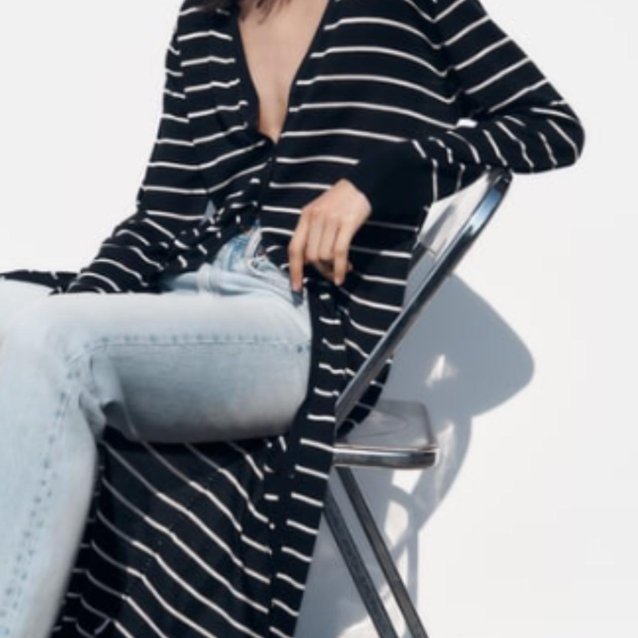 Zara Long Knit Cardigan Brand new w tags #zara Depop