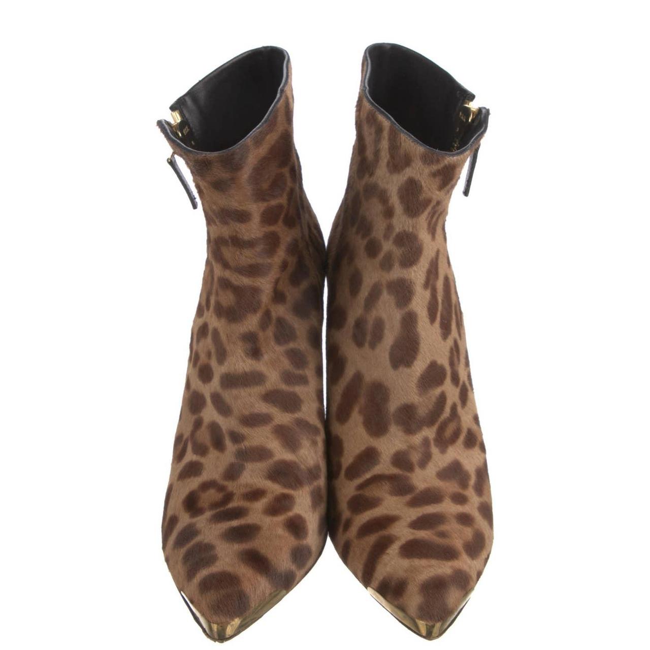 Tabitha simmons sale leopard boots