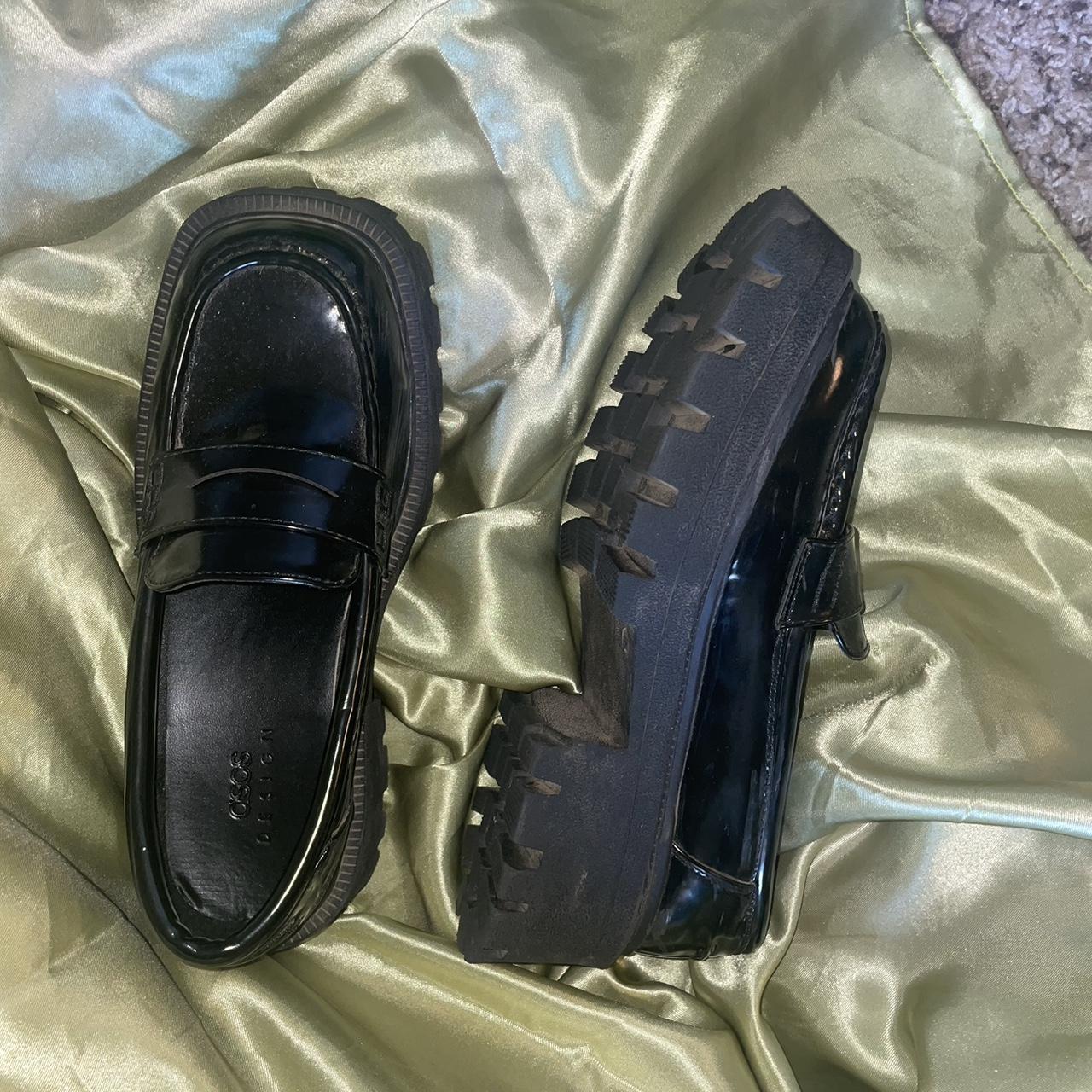 ASOS Women's Black Loafers | Depop