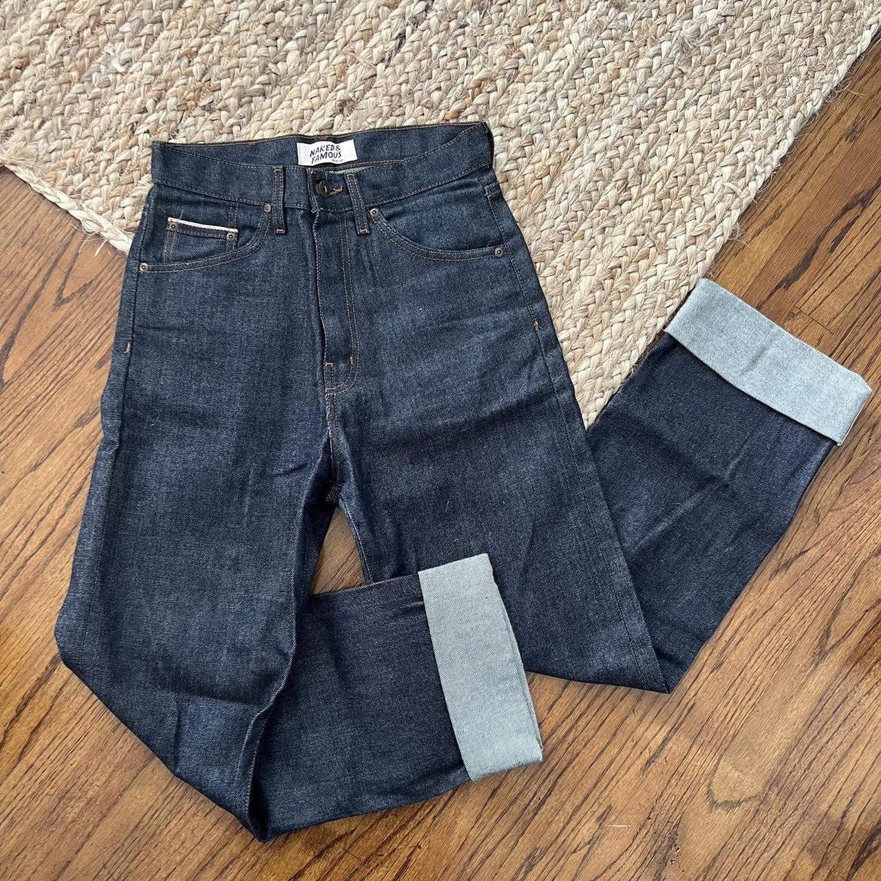 Naked & Famous 11oz Indigo Selvedge Denim Classic... - Depop