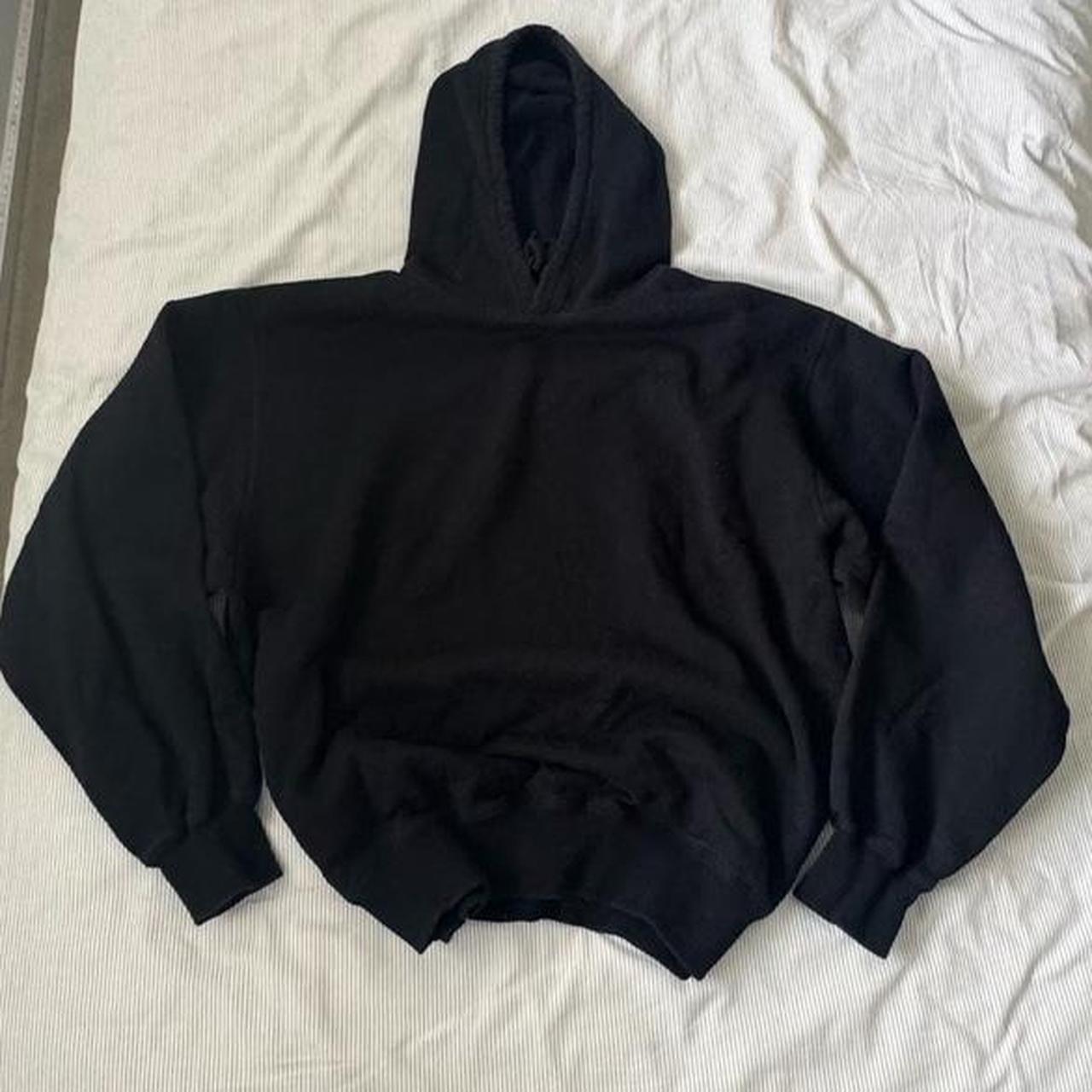 Cole Buxton Black cropped heavyweight Hoodie - Size... - Depop