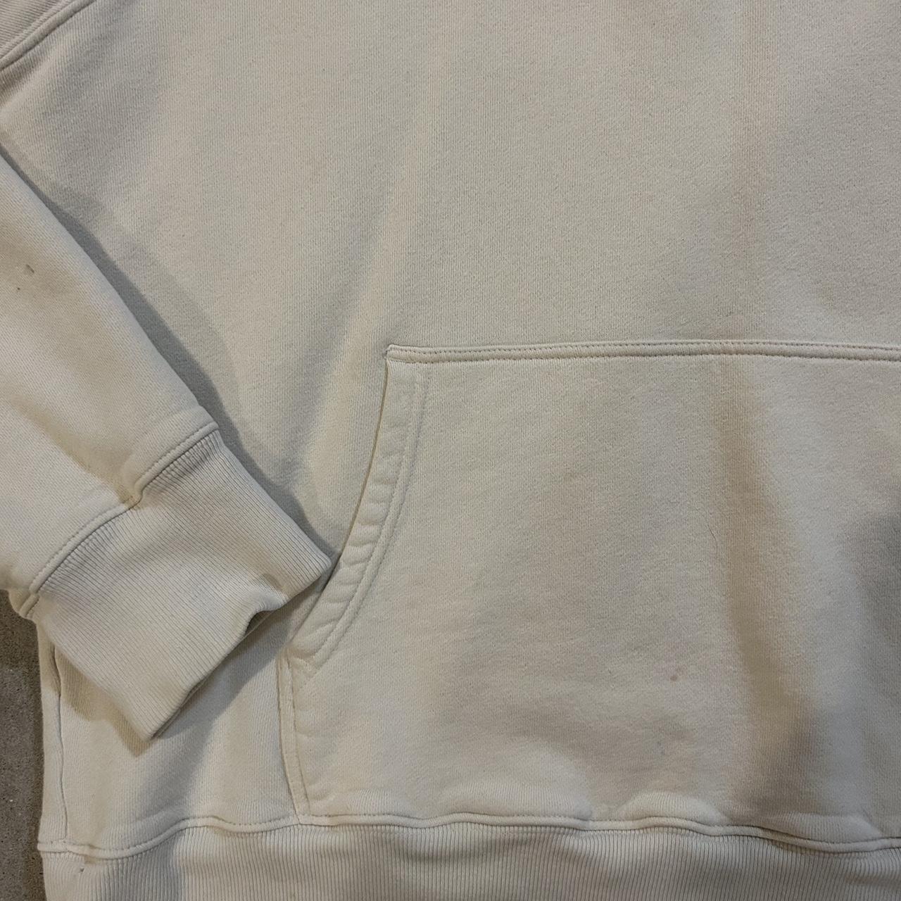 Stussy beige pullover slight signs of wear, still... - Depop