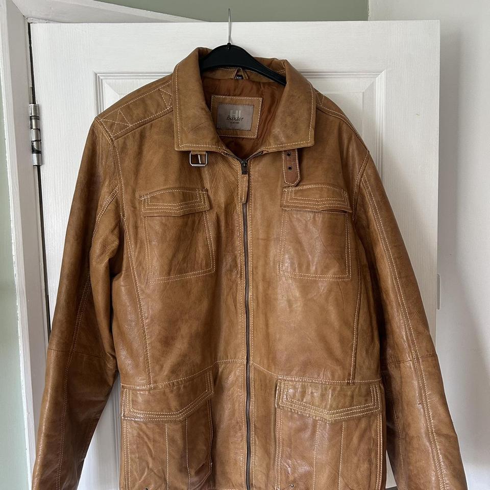 Vintage Hi Buxter Leather Bomber Jacket Perfect. Depop