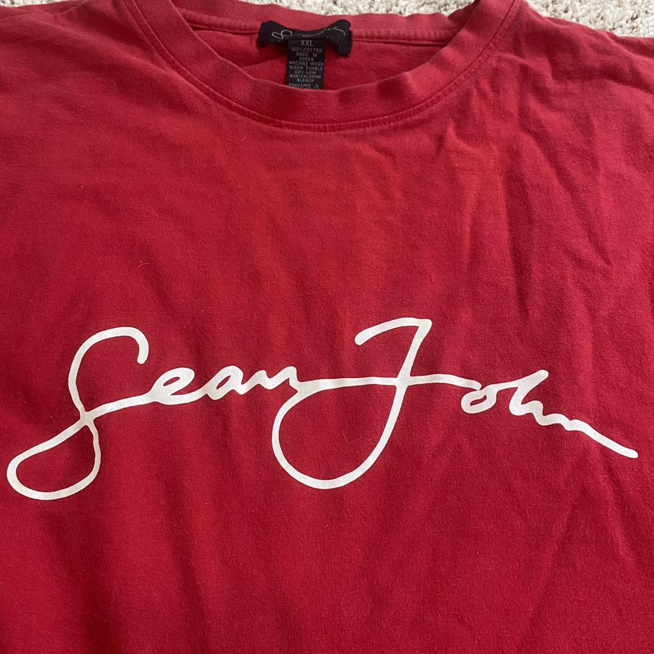 Y2K grunge skater Sean John long sleeve t shirt... - Depop