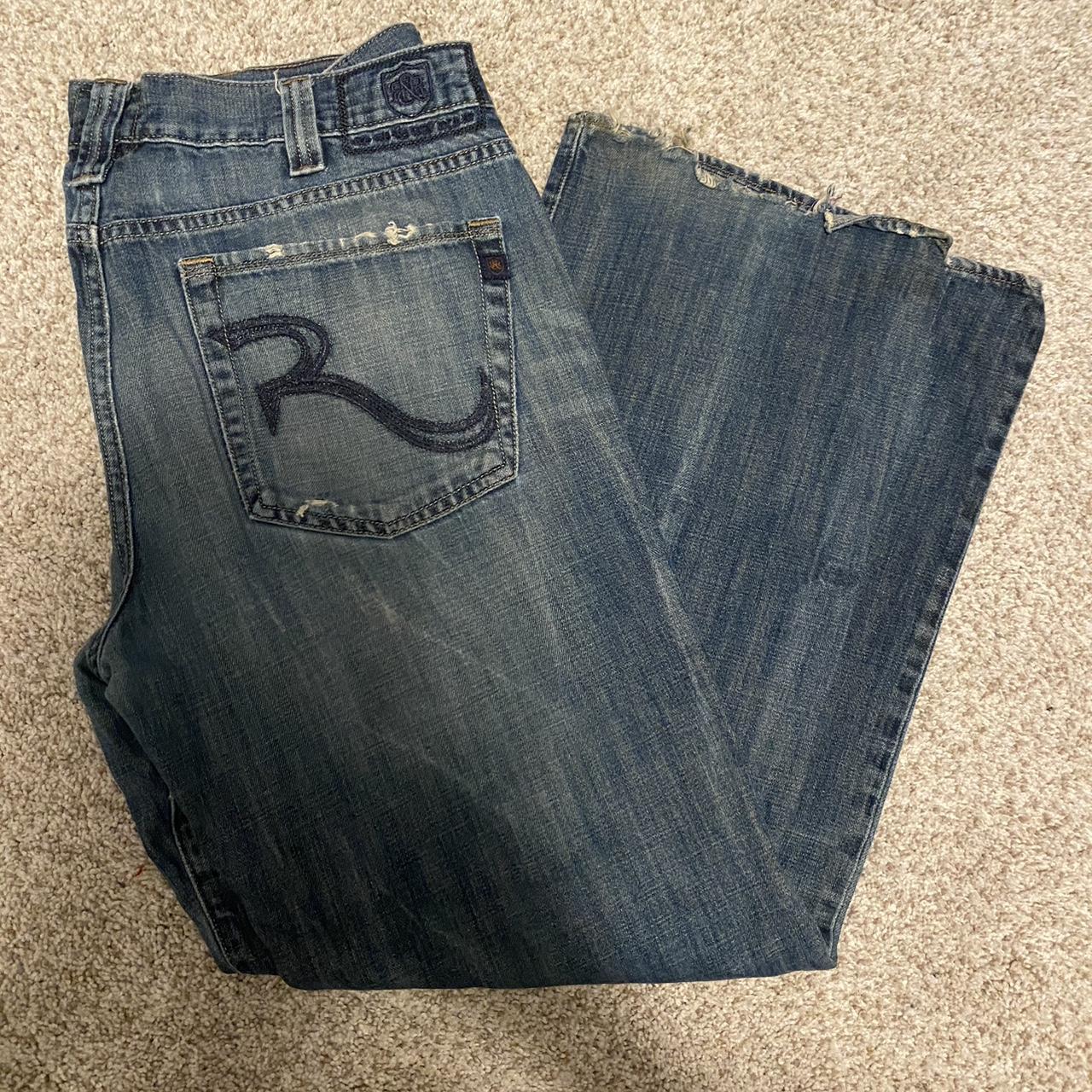 Y2K skater grunge rock and republic jeans have heel... - Depop