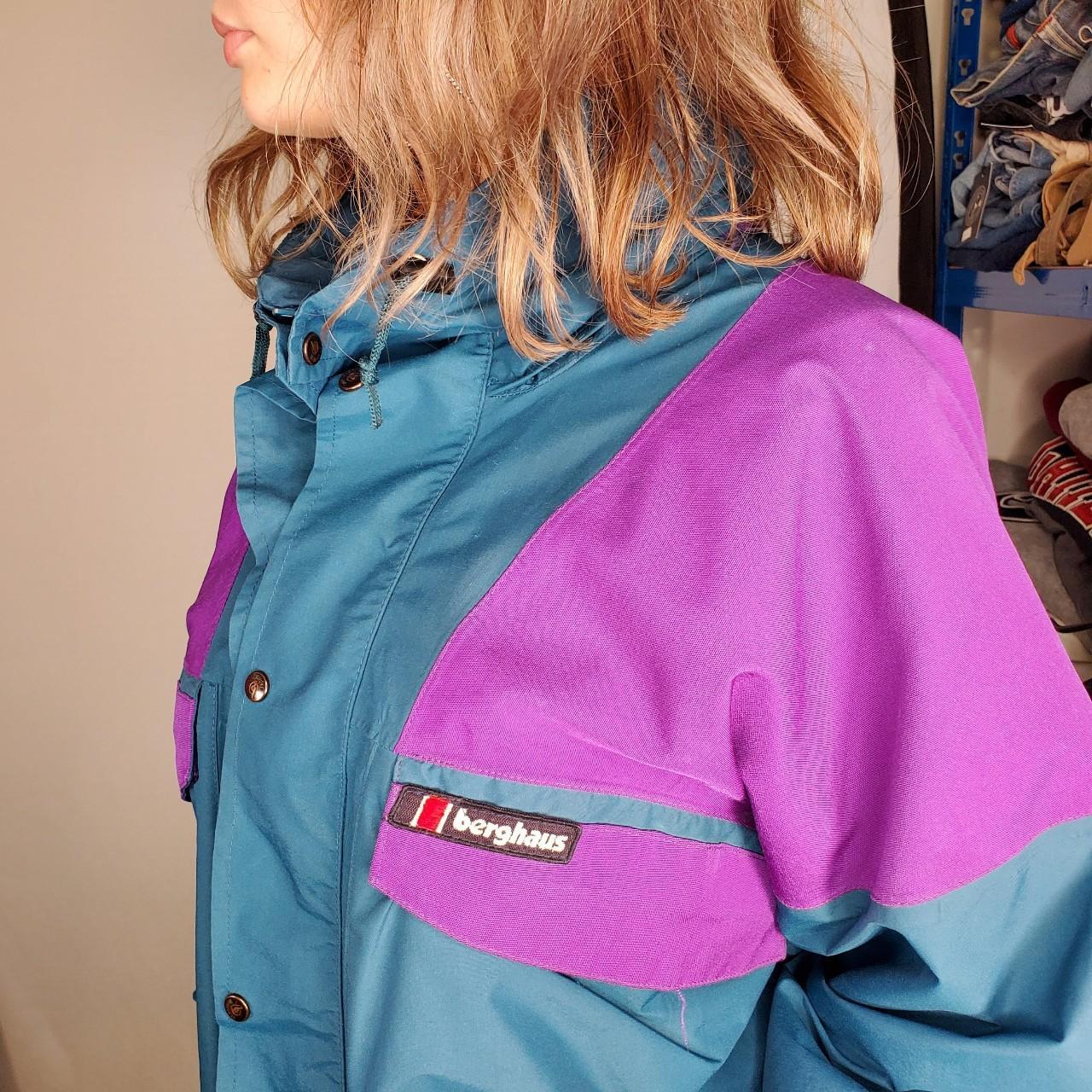 Vintage Berghaus technical windbreaker raincoat,... Depop