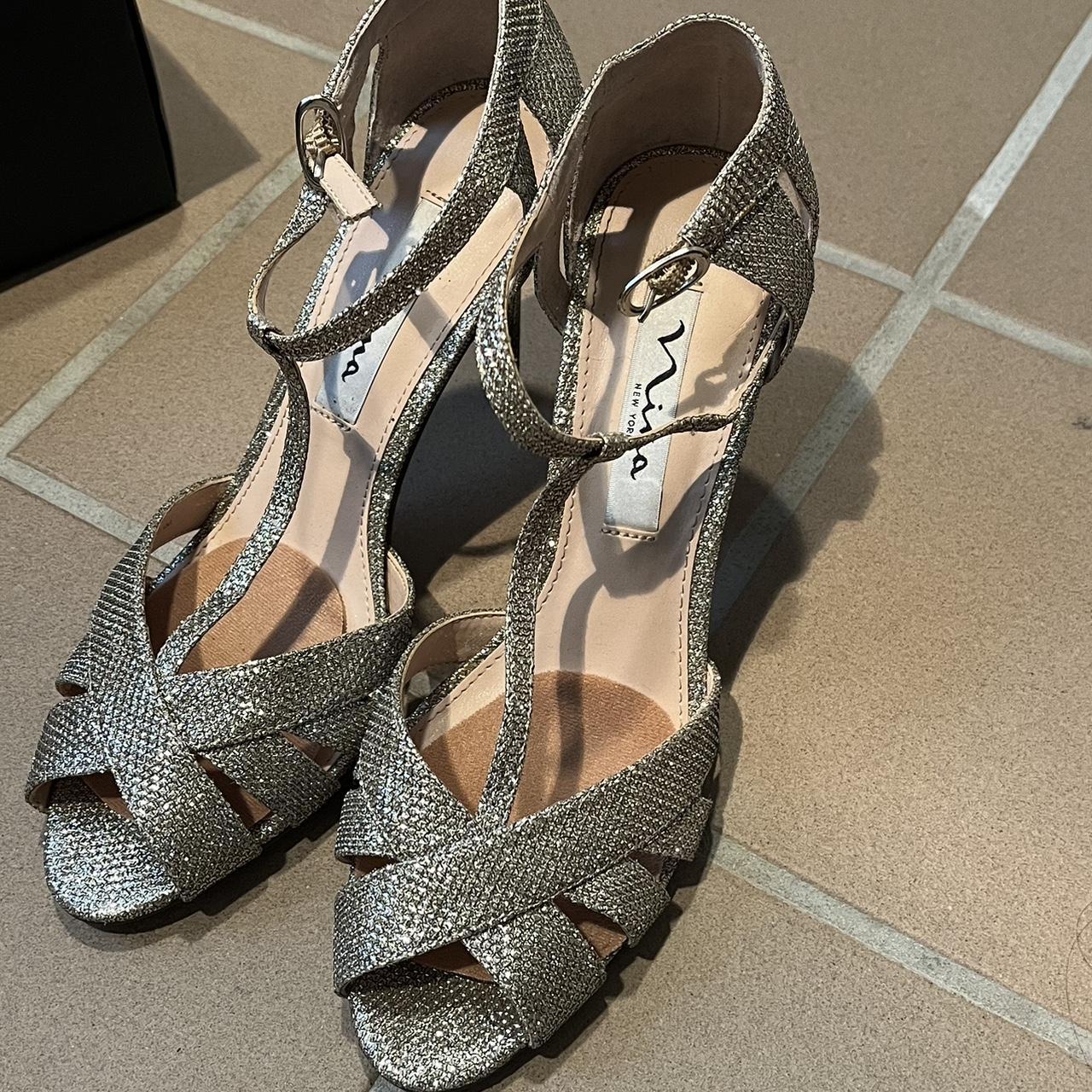 Nina high heels Size 7 women’s I only wore these... - Depop