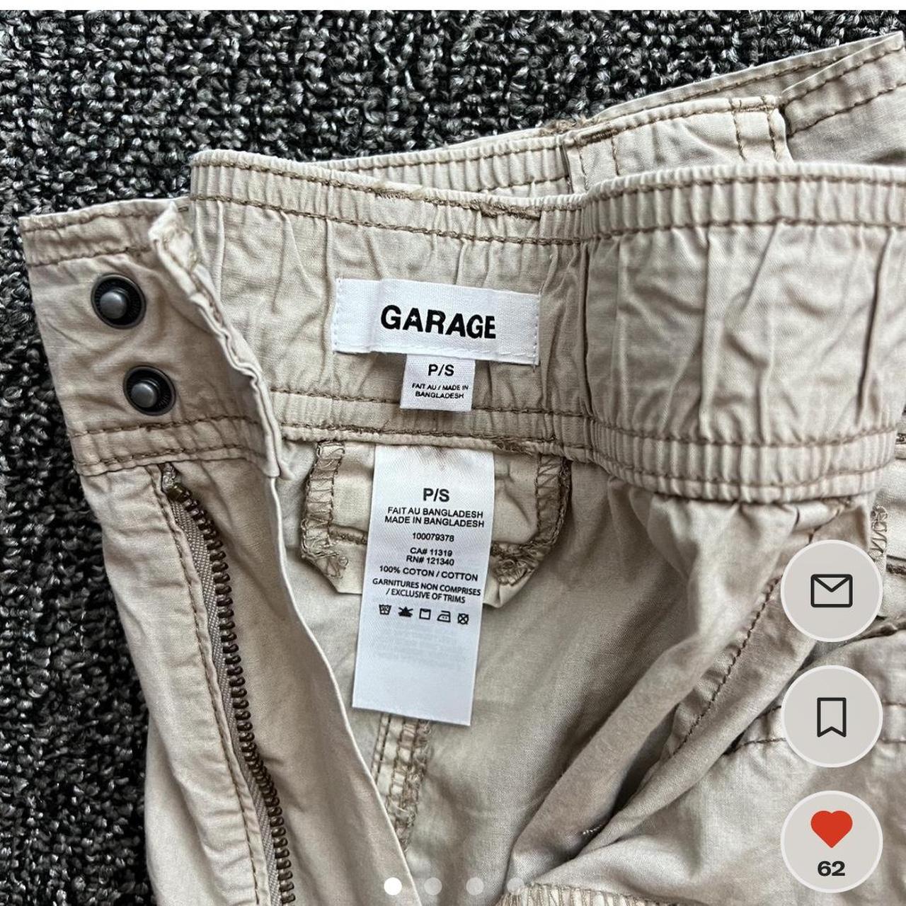 Repop!! Garage cargo parachute pants. New!! Size... Depop