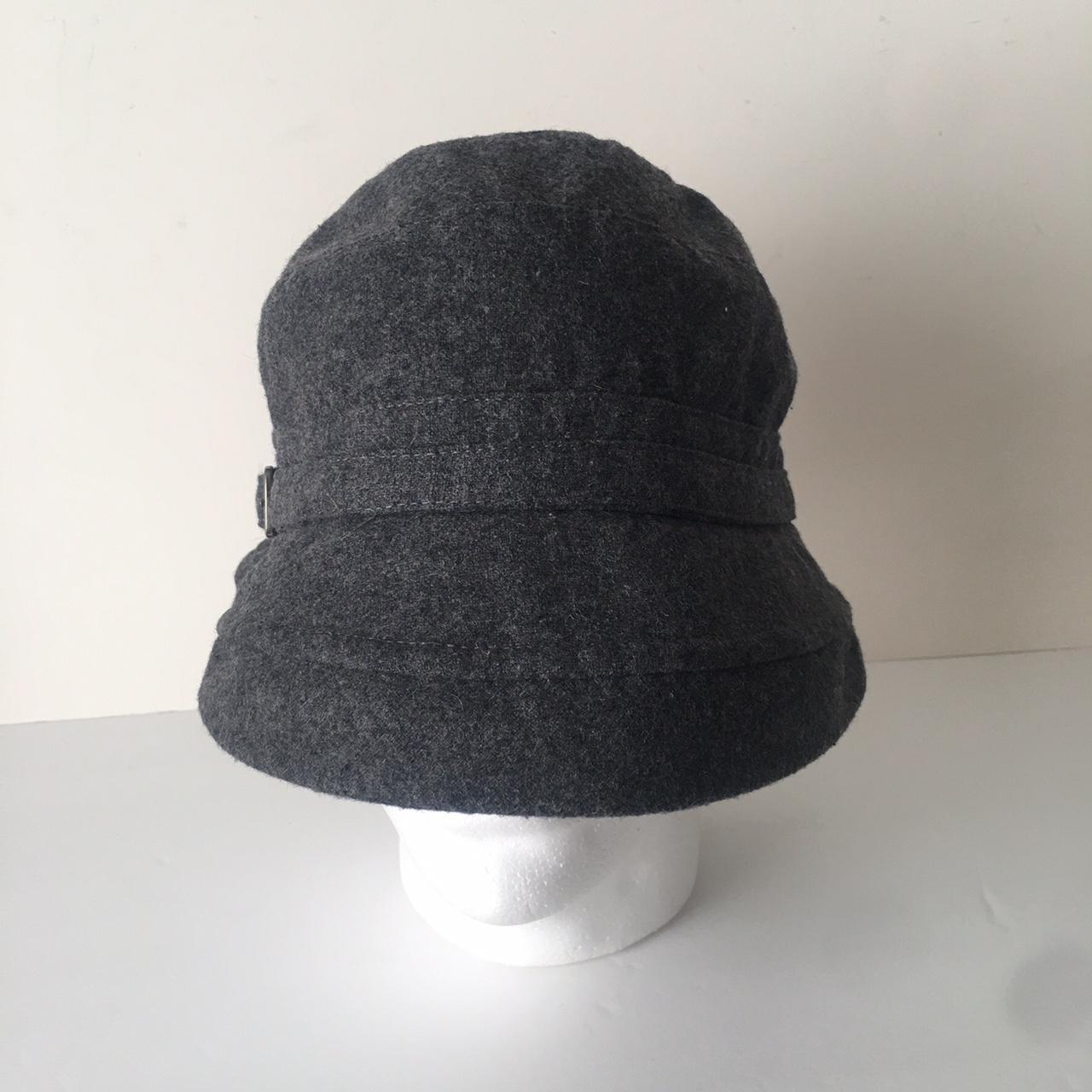 Nine West Women's Heavy Wool Cloche Bucket Hat