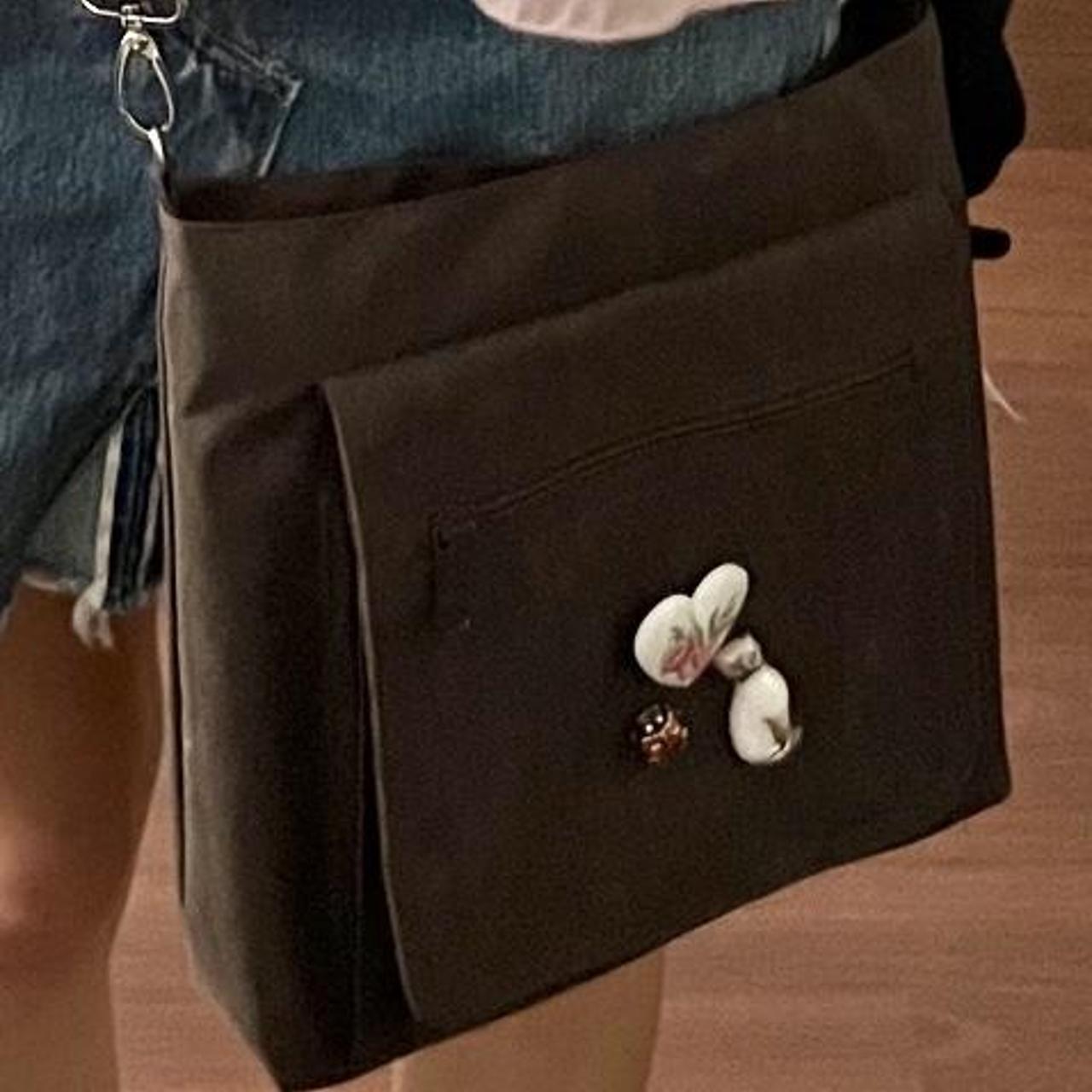 dark brown messenger bag 💼 adjustable strap perfect... Depop