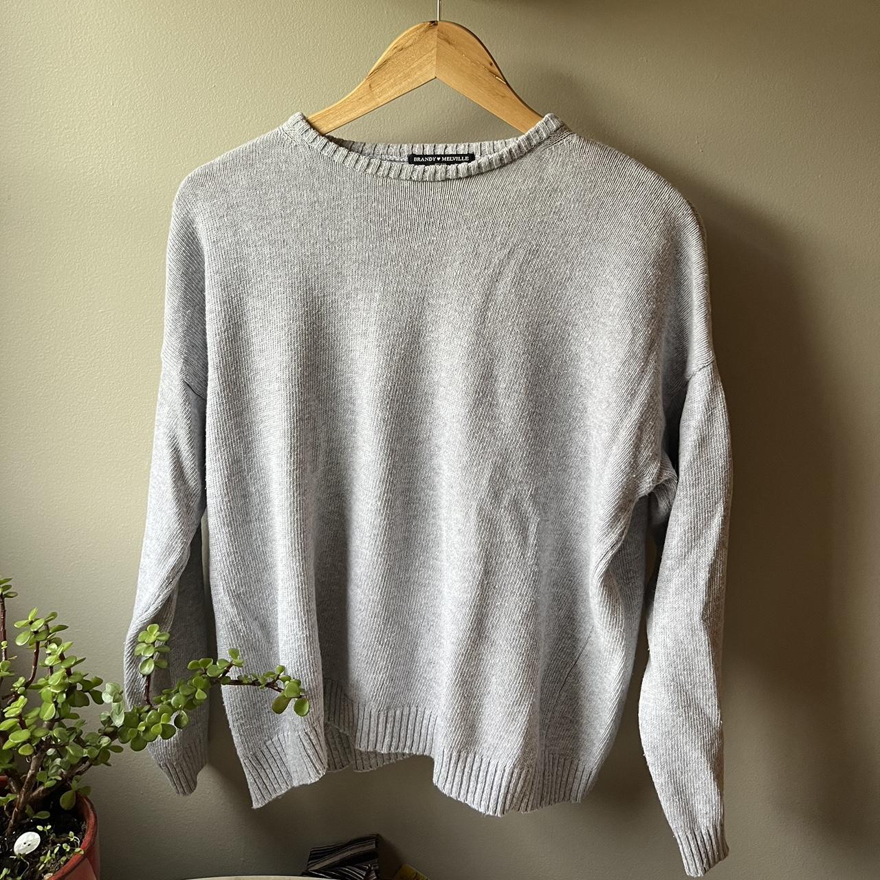 BRANDY MELVILLE SWEATER Perfect condition. So cute... - Depop