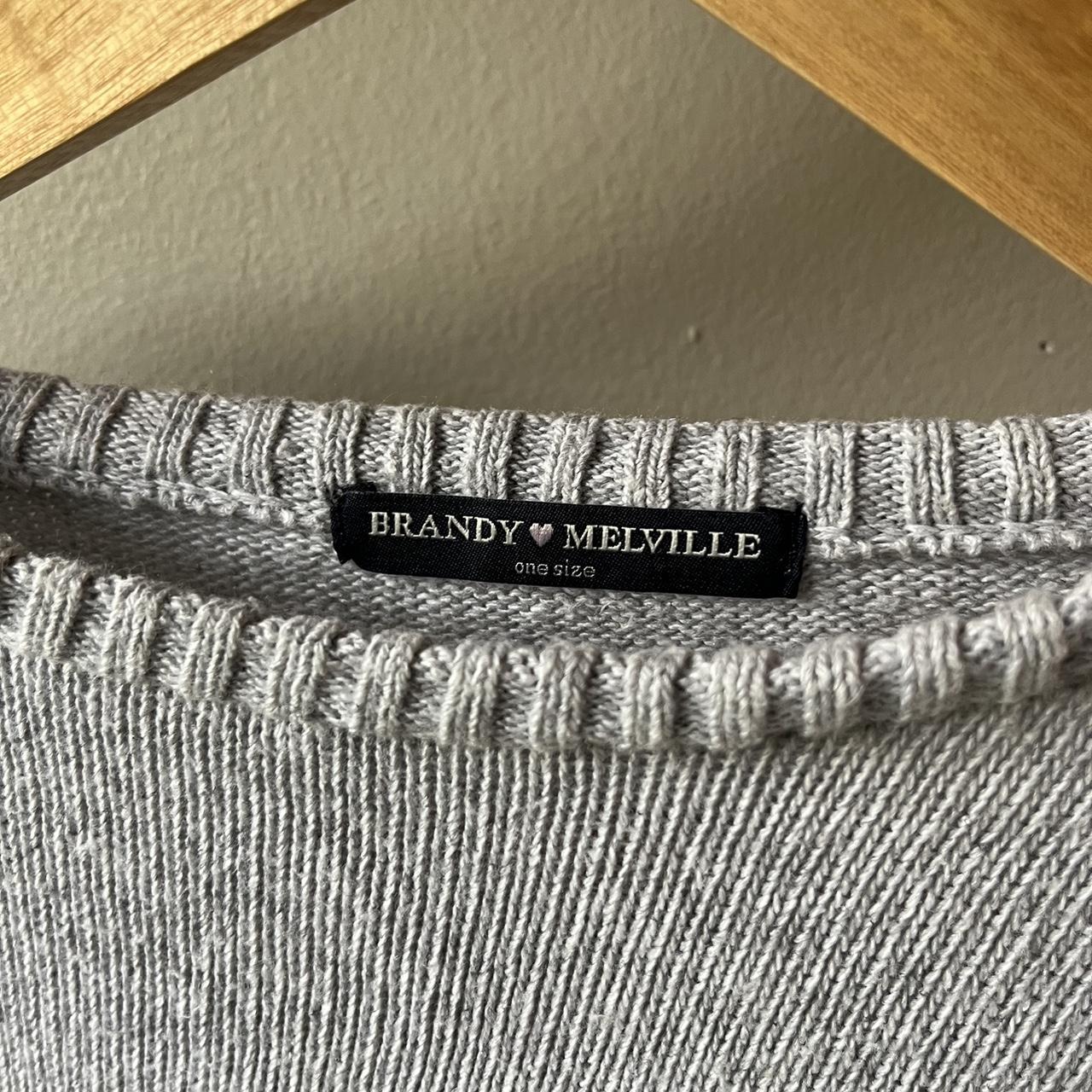 BRANDY MELVILLE SWEATER Perfect condition. So cute... - Depop